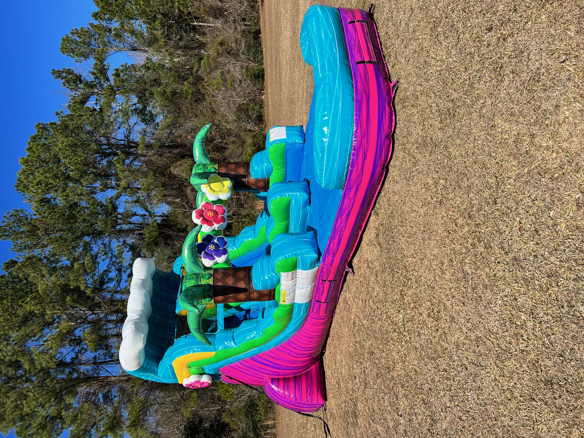 15ft Summer Luau Waterslide Best Rentals service in Jesup, Baxley