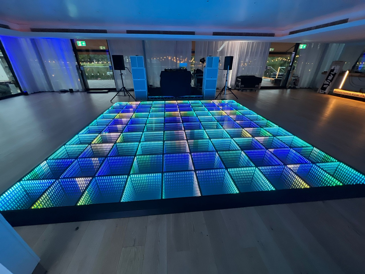 6m x 6m 3D Infinity LED Dance Floor - Event Entertainment in London ...