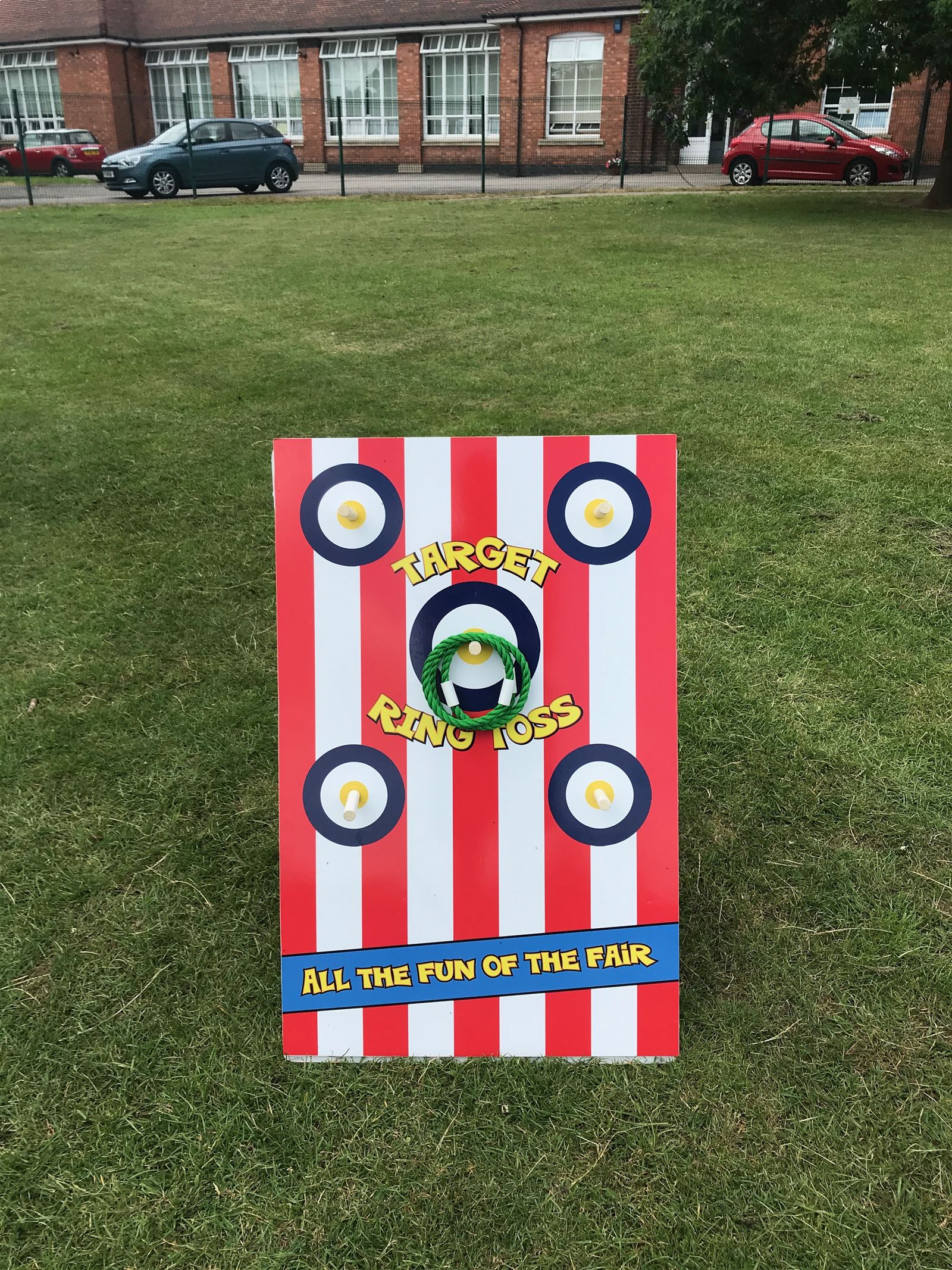 Target Ring Toss Game Bouncy Castle Hire in Nottingham