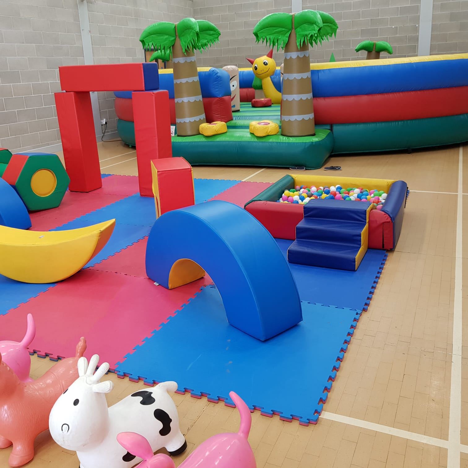 Soft Play Package With Toddlers Activity Bouncy Castle - Bouncy Castle