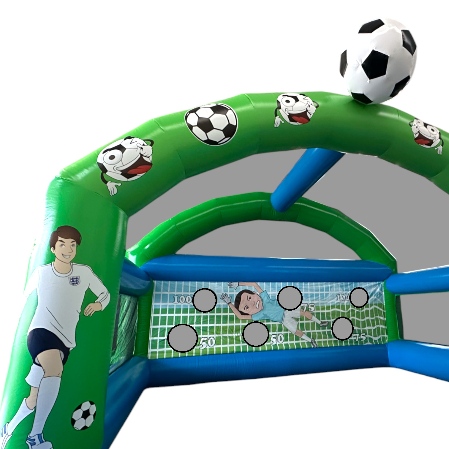 Schermata del gioco Penalty Shoot Out