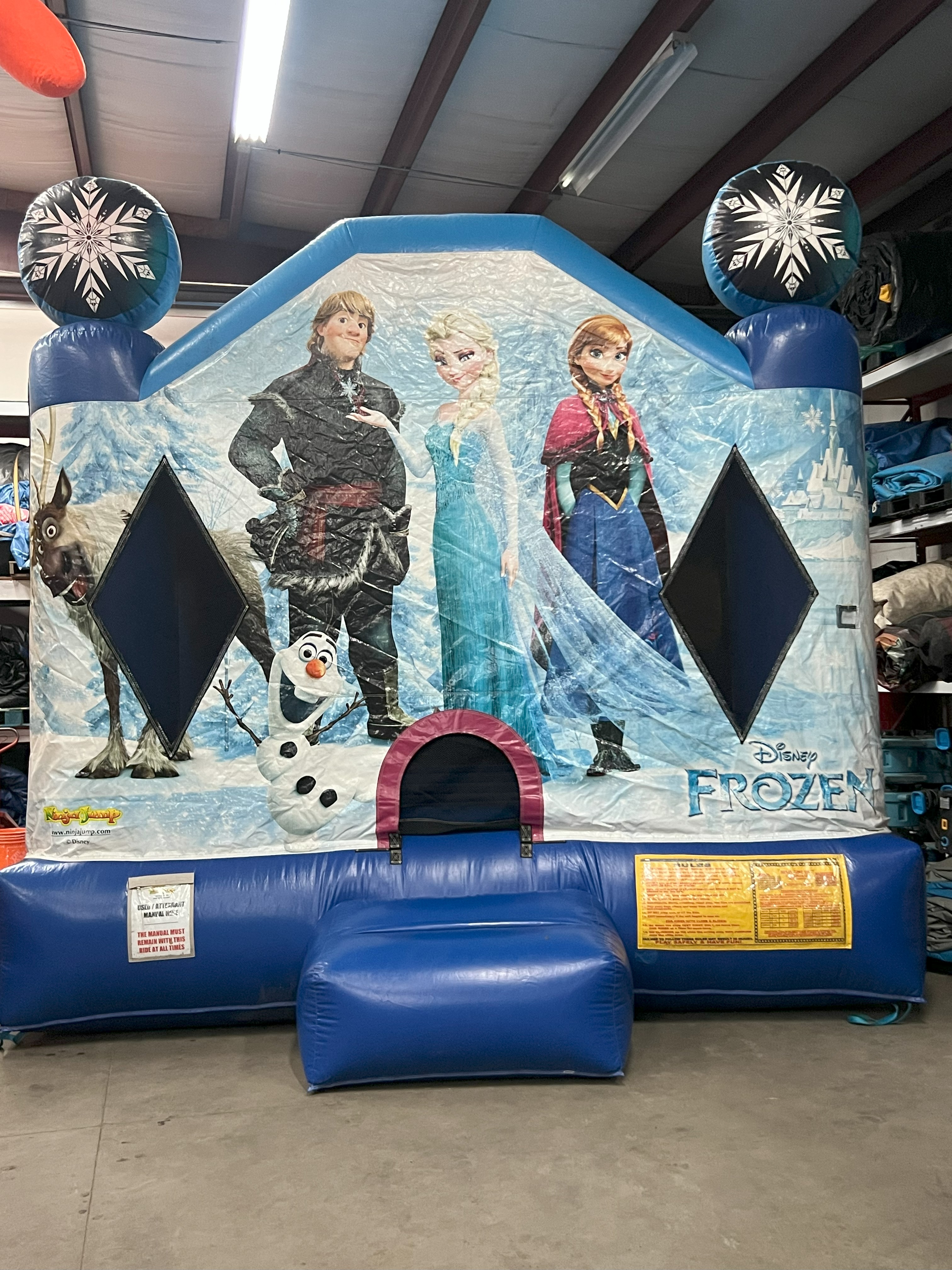 Disney Frozen Bounce - Bouncy Castle and inflatable rentals in Ontario ...