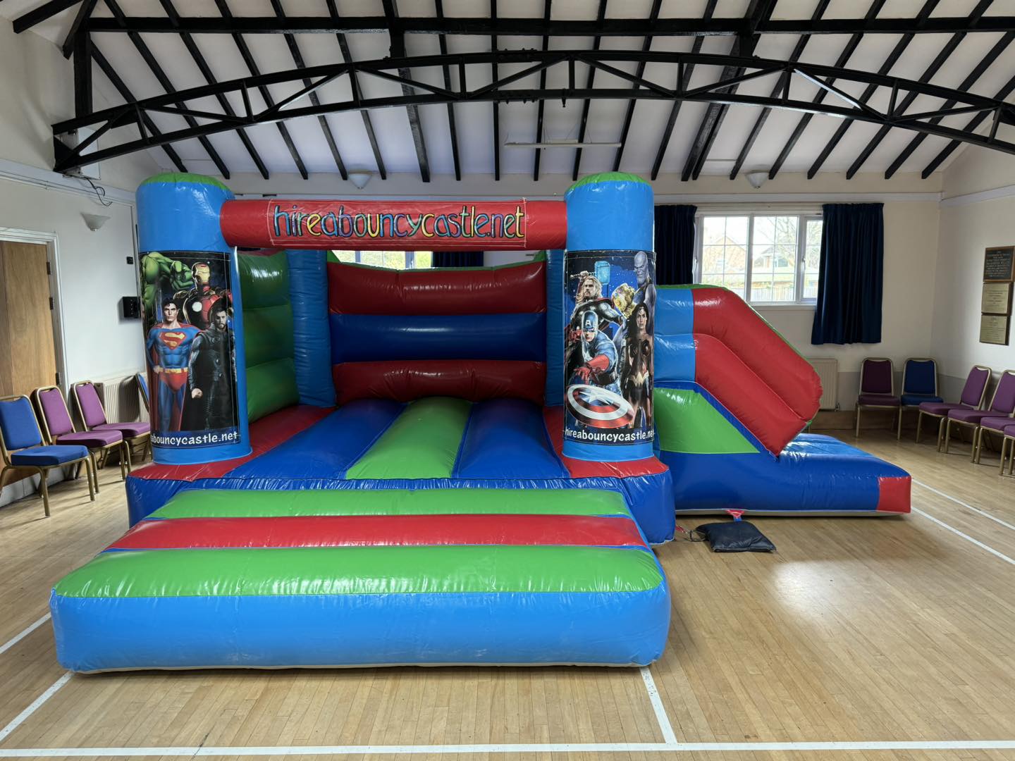 Indoor Deluxe Combo (Gloss) - Bouncy Castle Hire in Wrexham, Chester ...