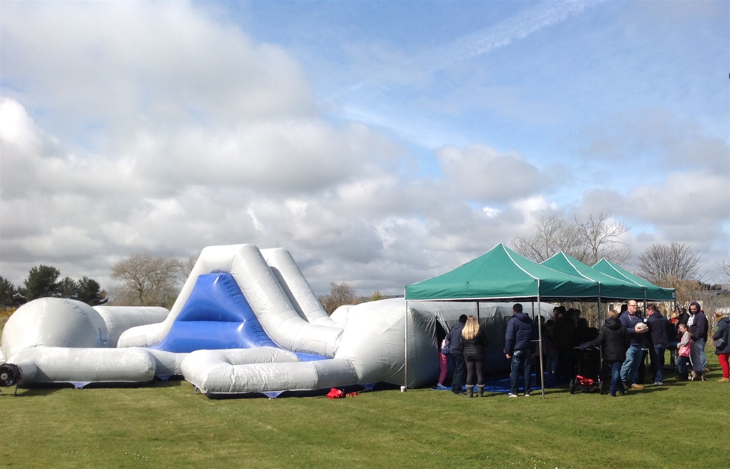 inflatable game hire