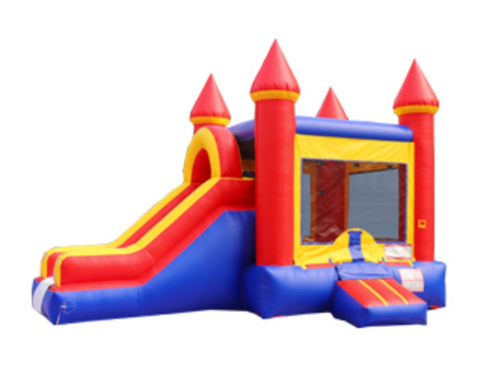 Blue Moon Bounce Slide Combo Best Party Rentals service in Harford