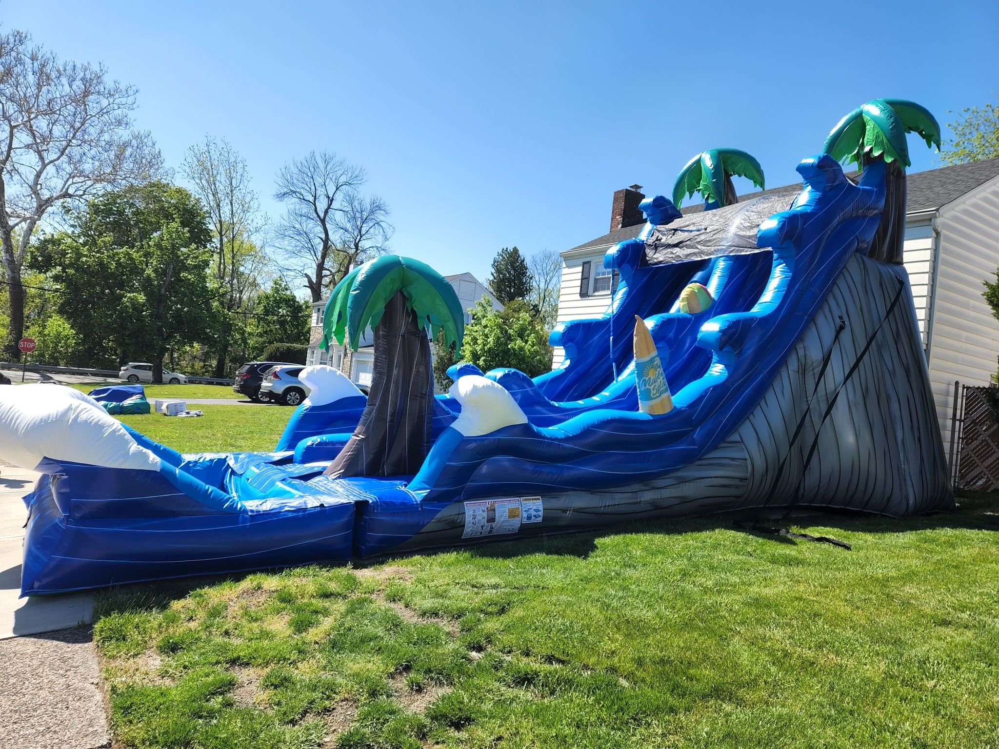 Malibu Dual Lane Slide Best Bounce house rental service in Bergen