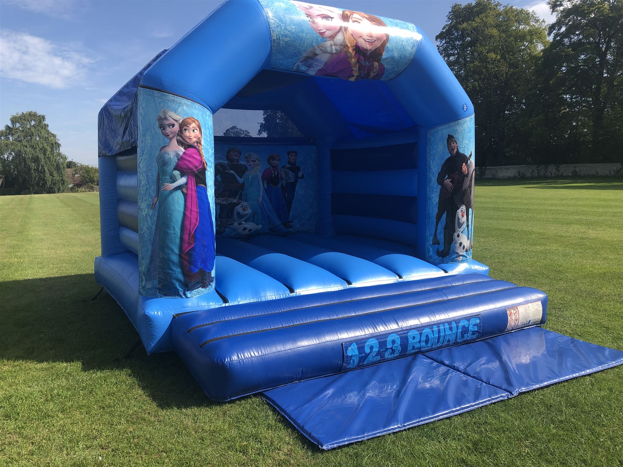 child's bouncy castle