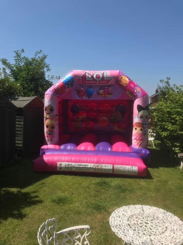 12X12 LOL CASTLE Bouncy Castle Hire in Lancashire Cool Kids Bouncy