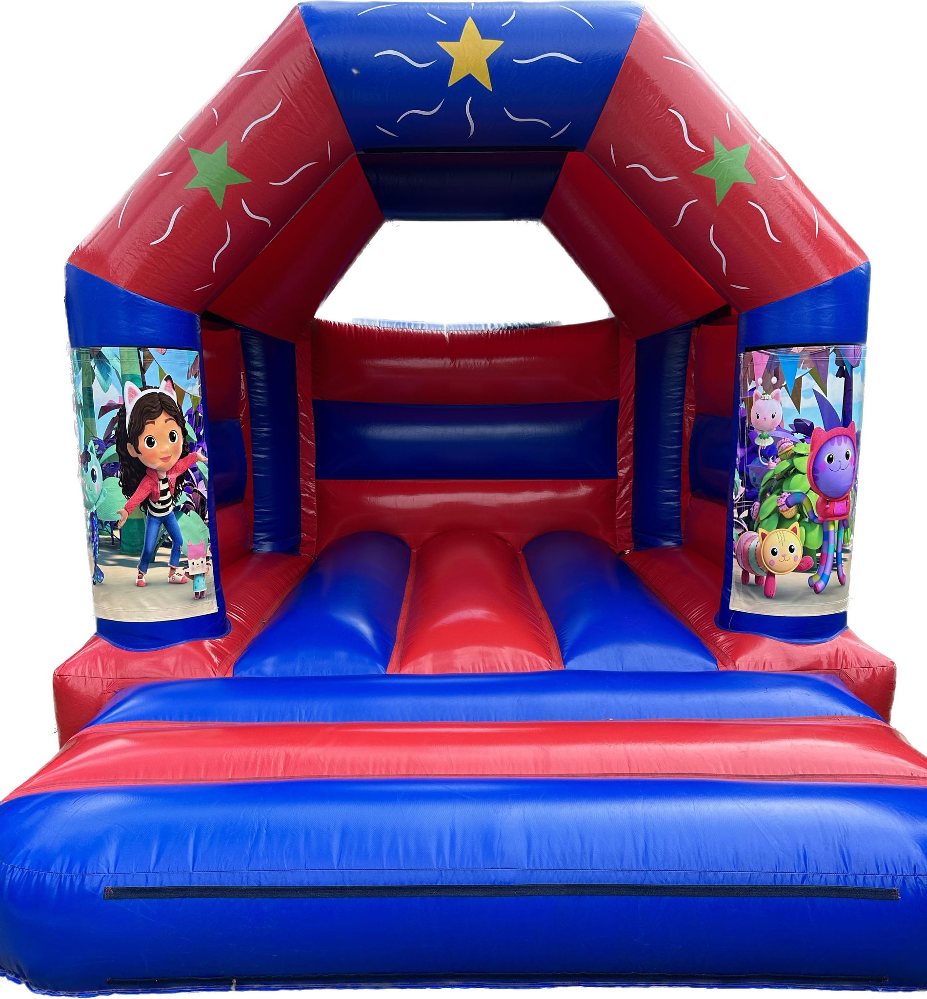 12x10 Gabby Dollhouse Bouncy Castle Bouncy Castle, Inflatable Slide