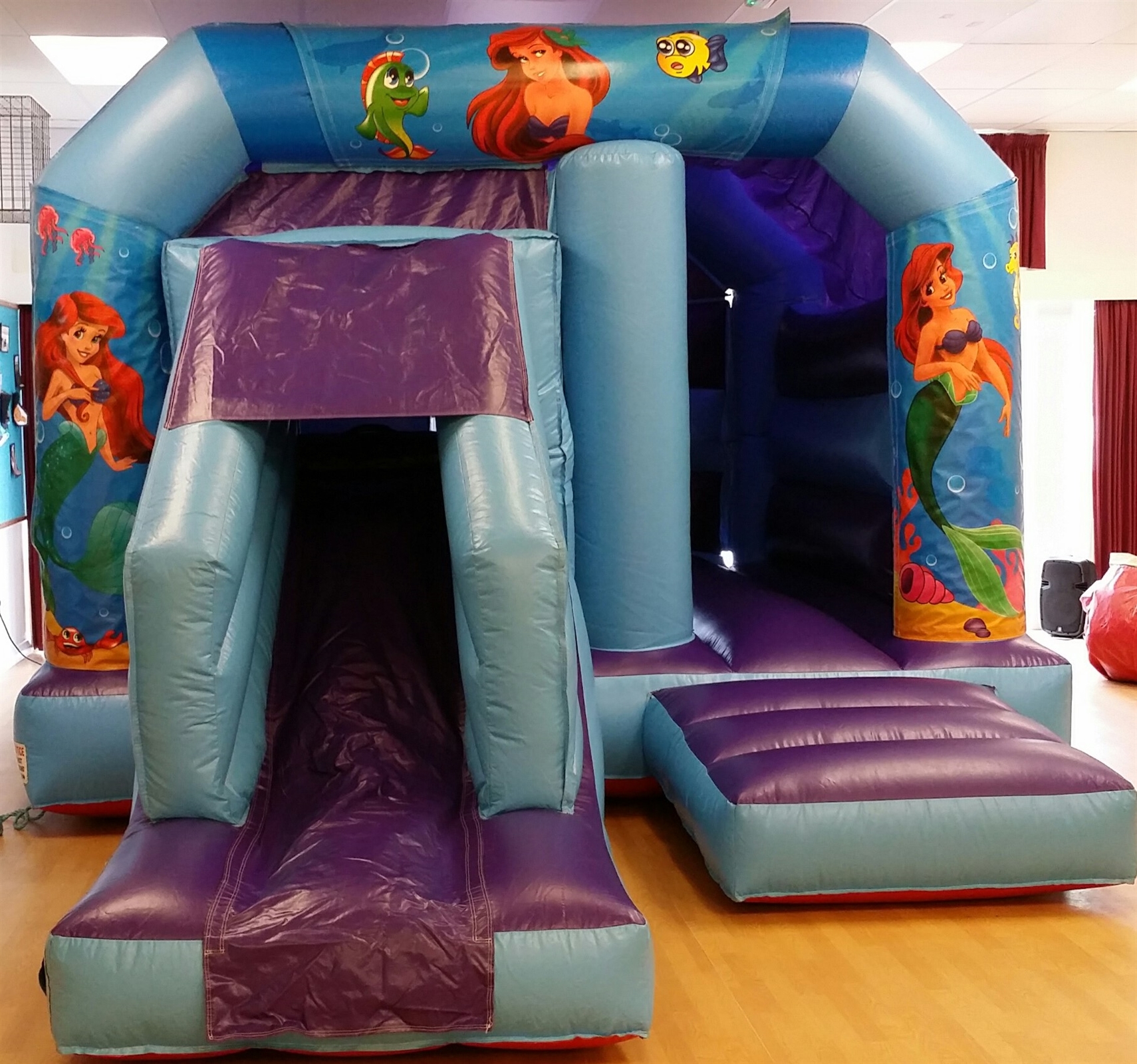 mermaid jumping castle hire