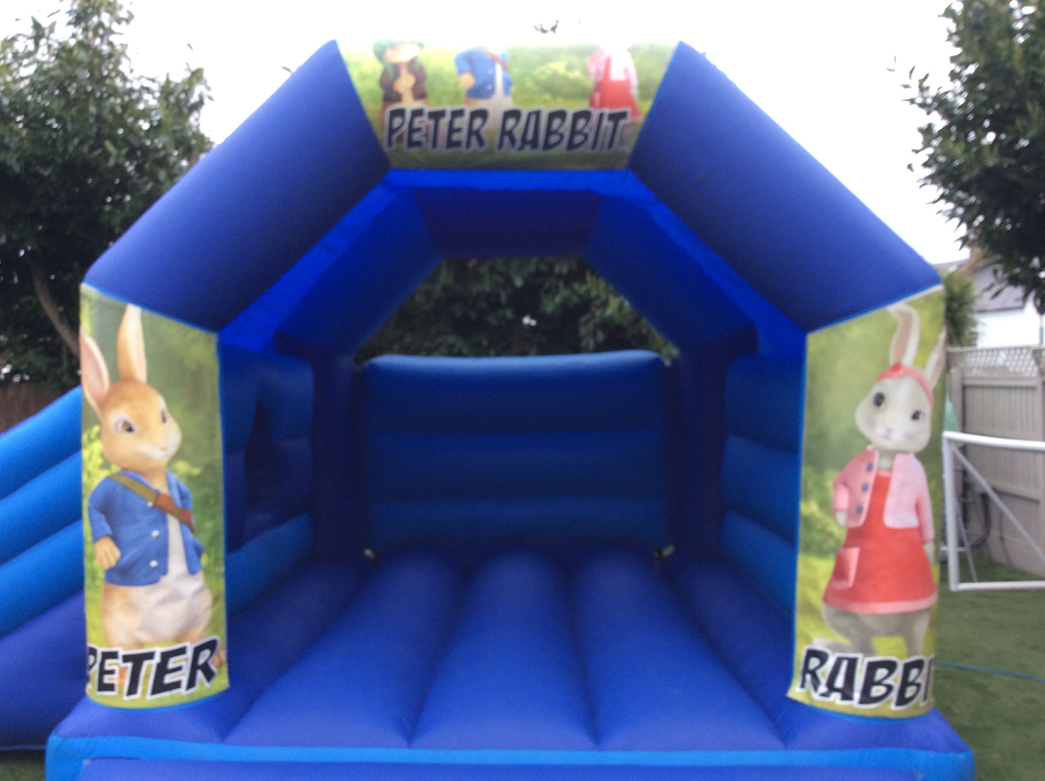 peter rabbit bouncy castle hire