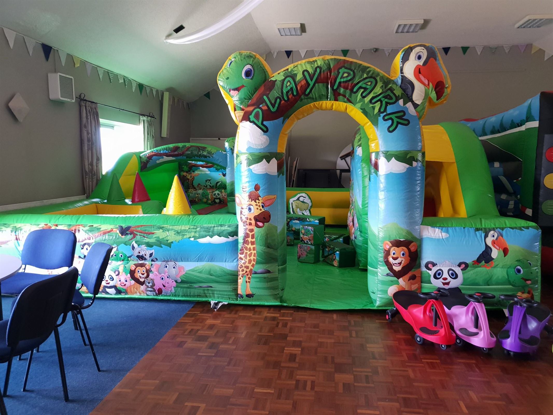 inflatable play park