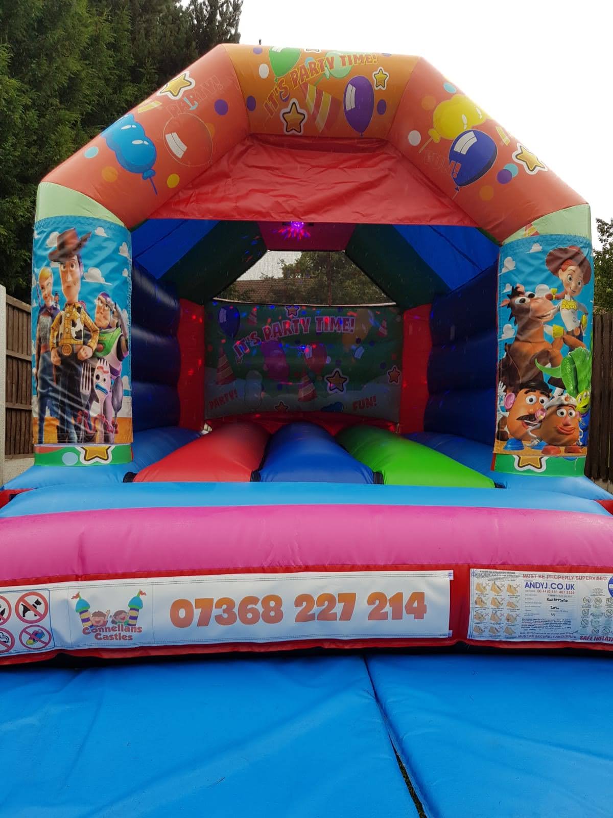 disco bouncy castles