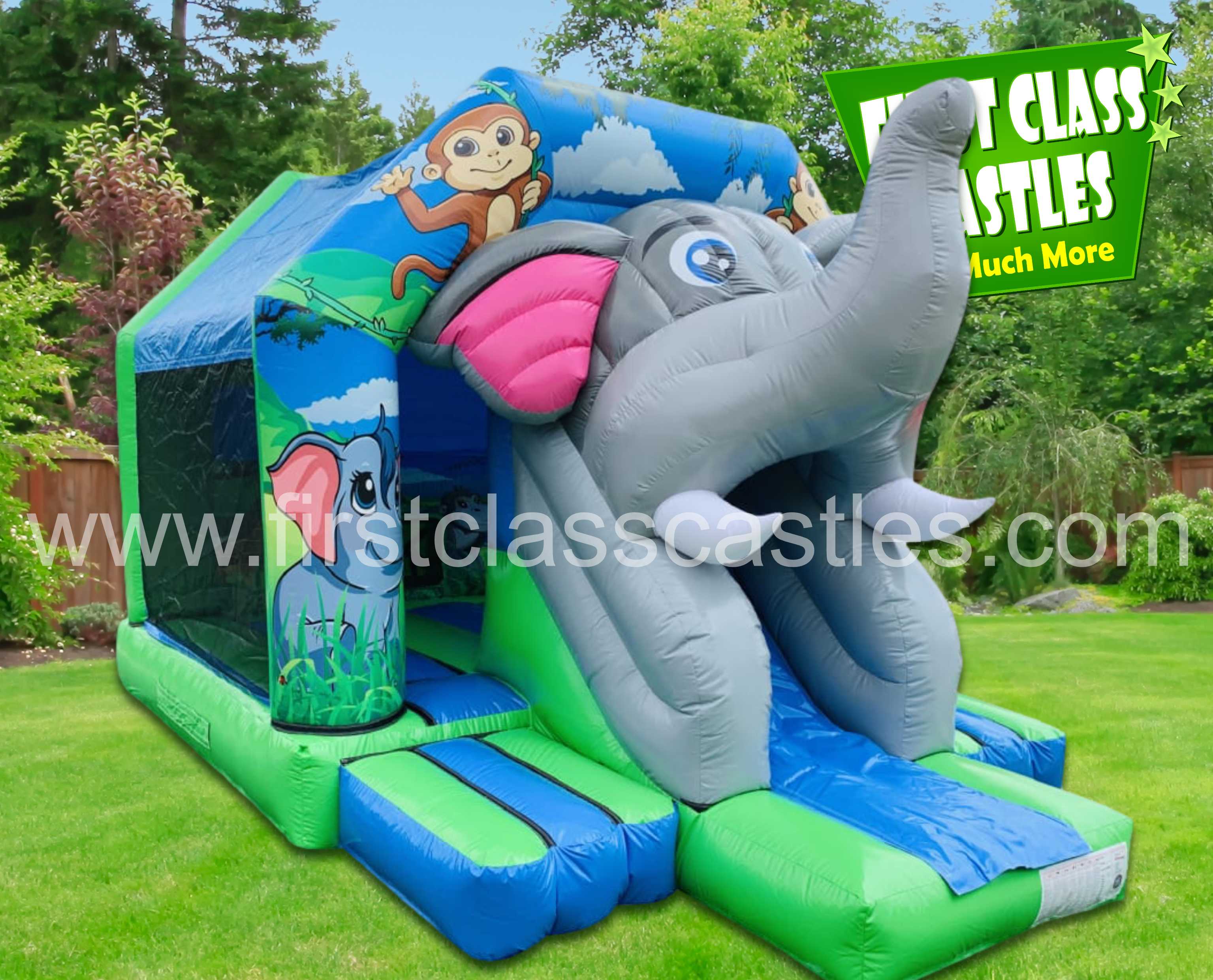 Bounce & Slide Combos Hire Bouncy Castle with Slide Hire Ireland