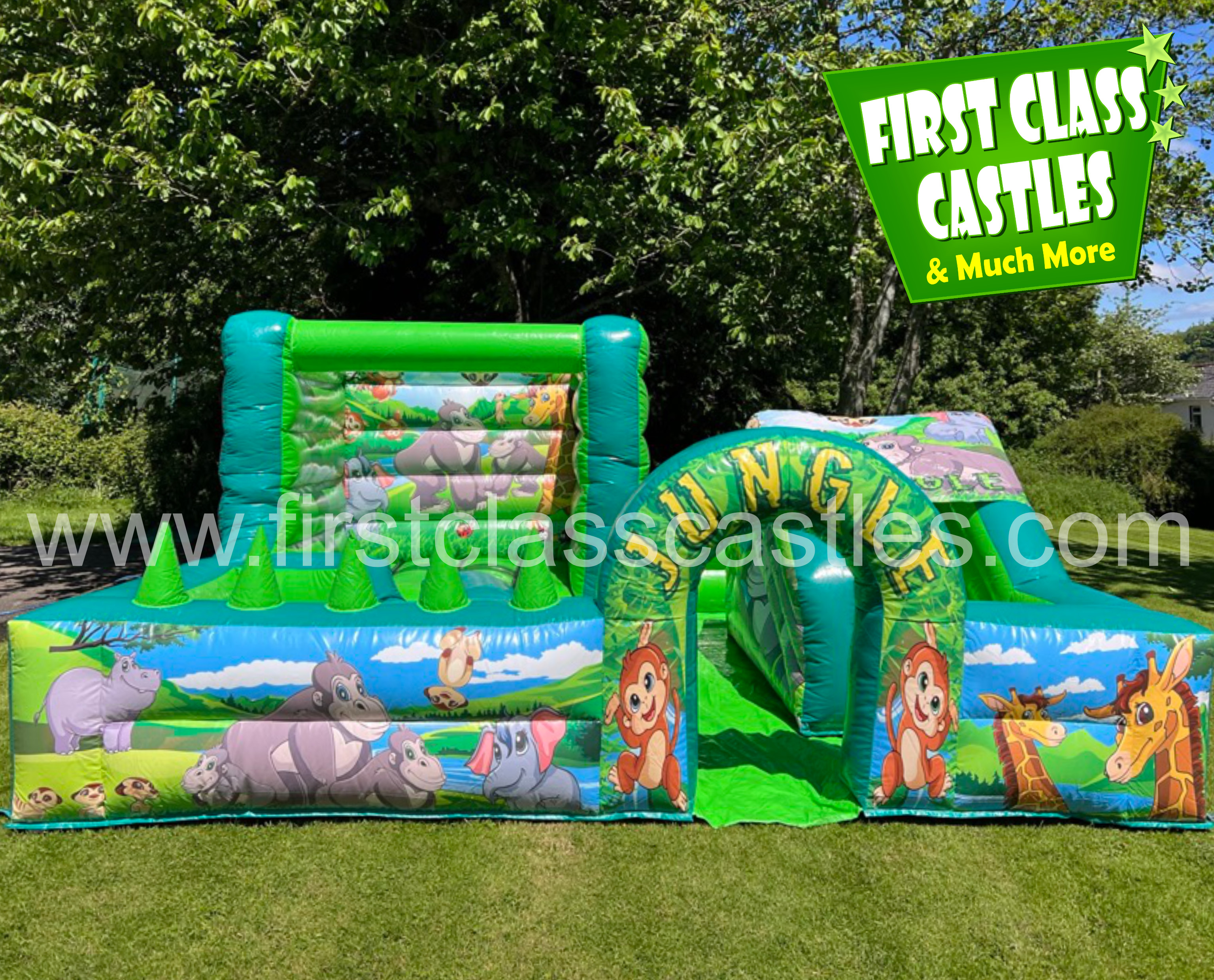 Bounce & Slide Combos Hire Bouncy Castle with Slide Hire Ireland