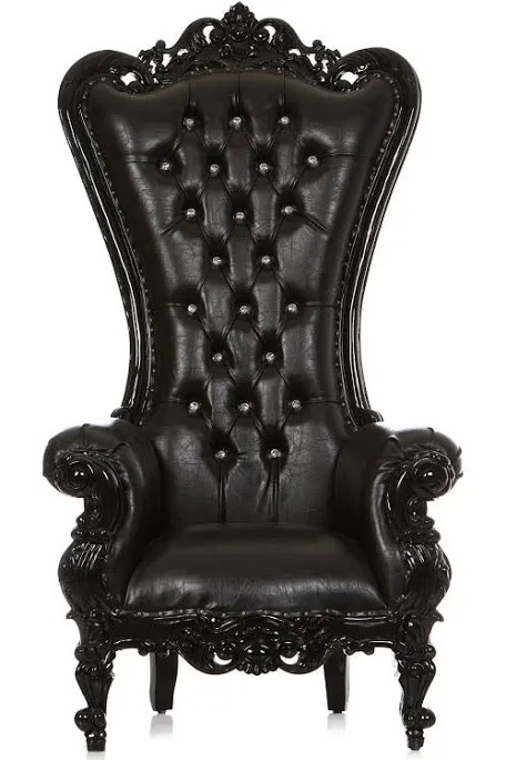 Oversized discount throne chair