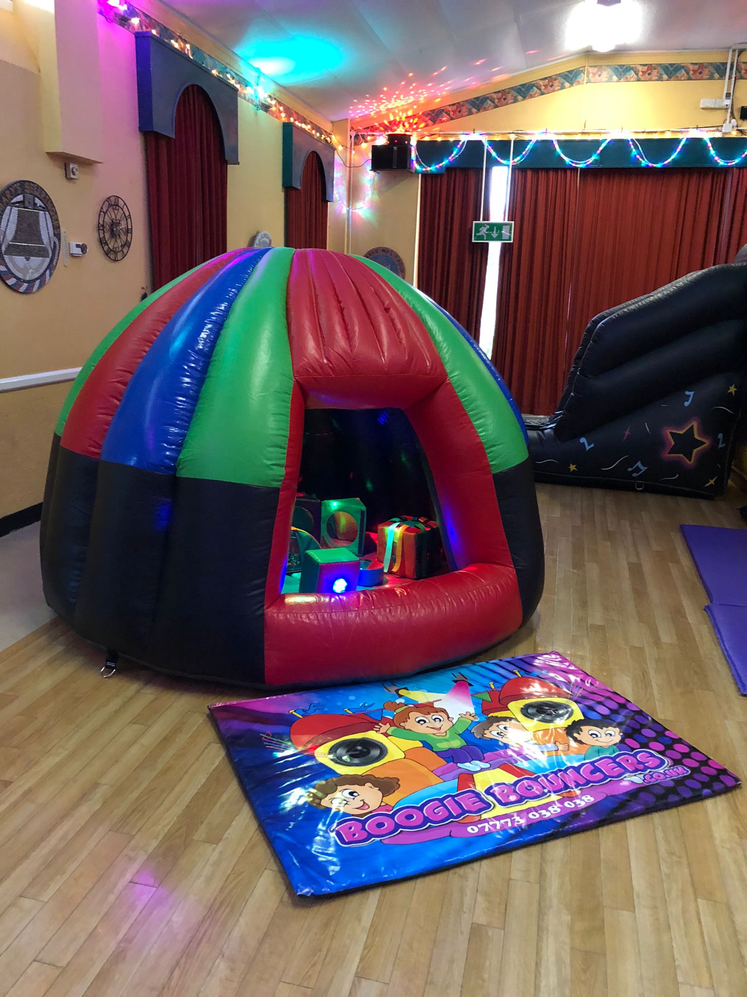 BOOGIE BOUNCERS SENSORY DOME SOFT PLAY HIRE WORTHING BRIGHTON HOVE