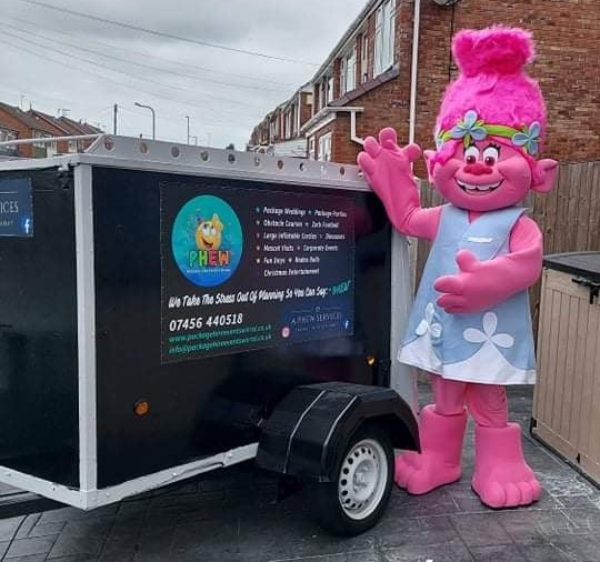 Mascots Best Hire service in Wirral Package Hire Events Wirral