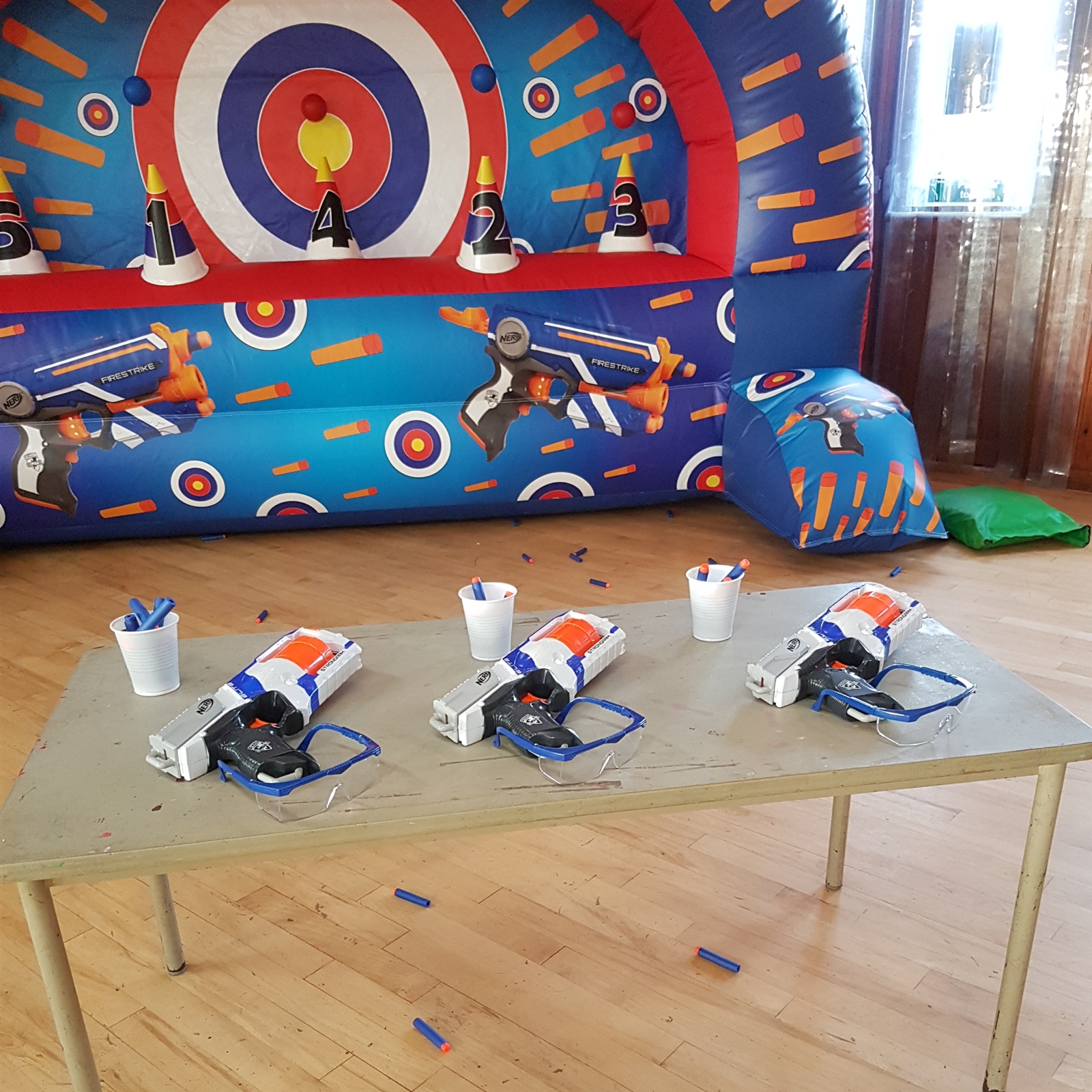 nerf inflatable mega target