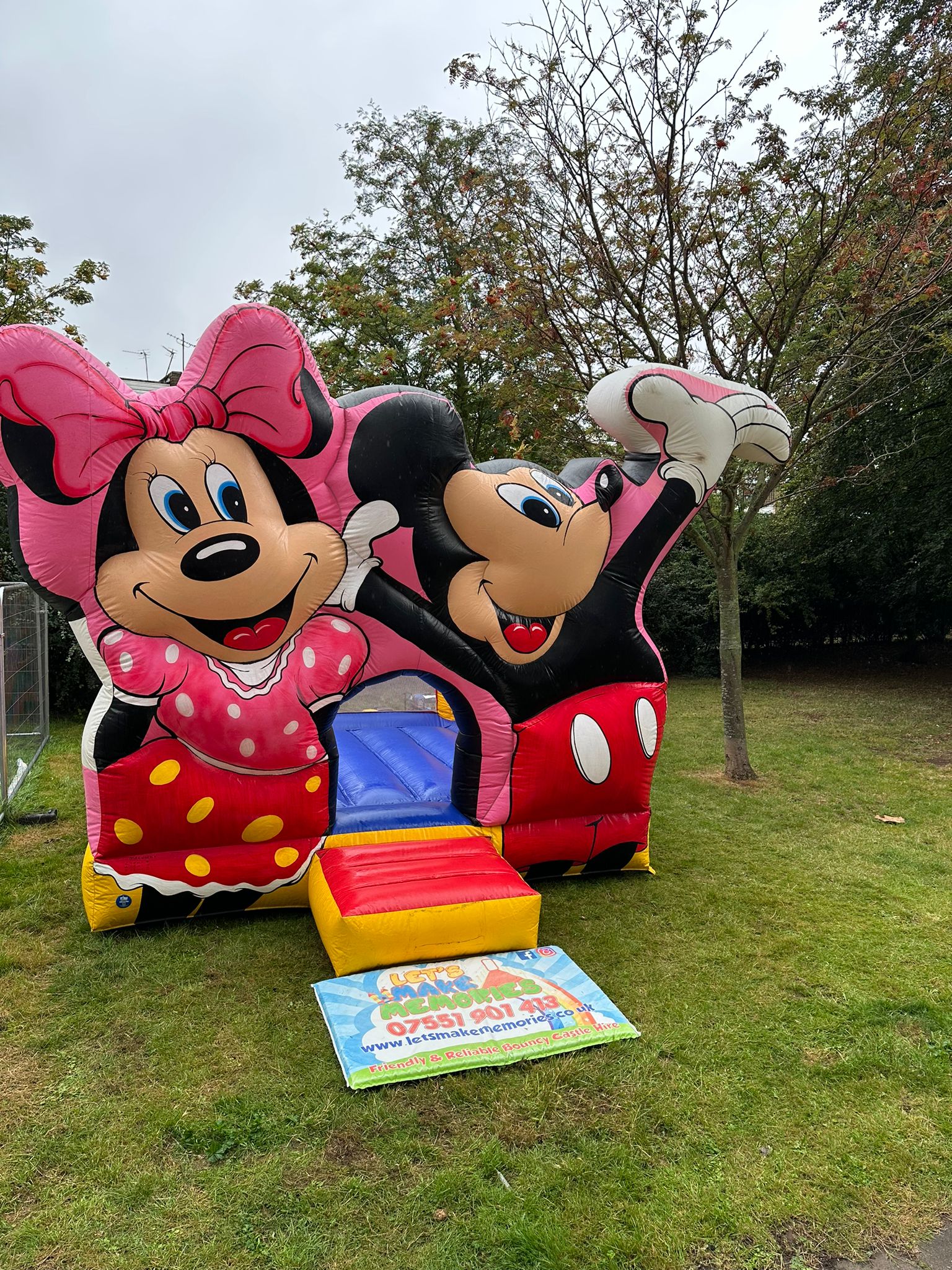 Mickey & Minnie 3D Bouncy Castle Best Bouncy castle Hire service in