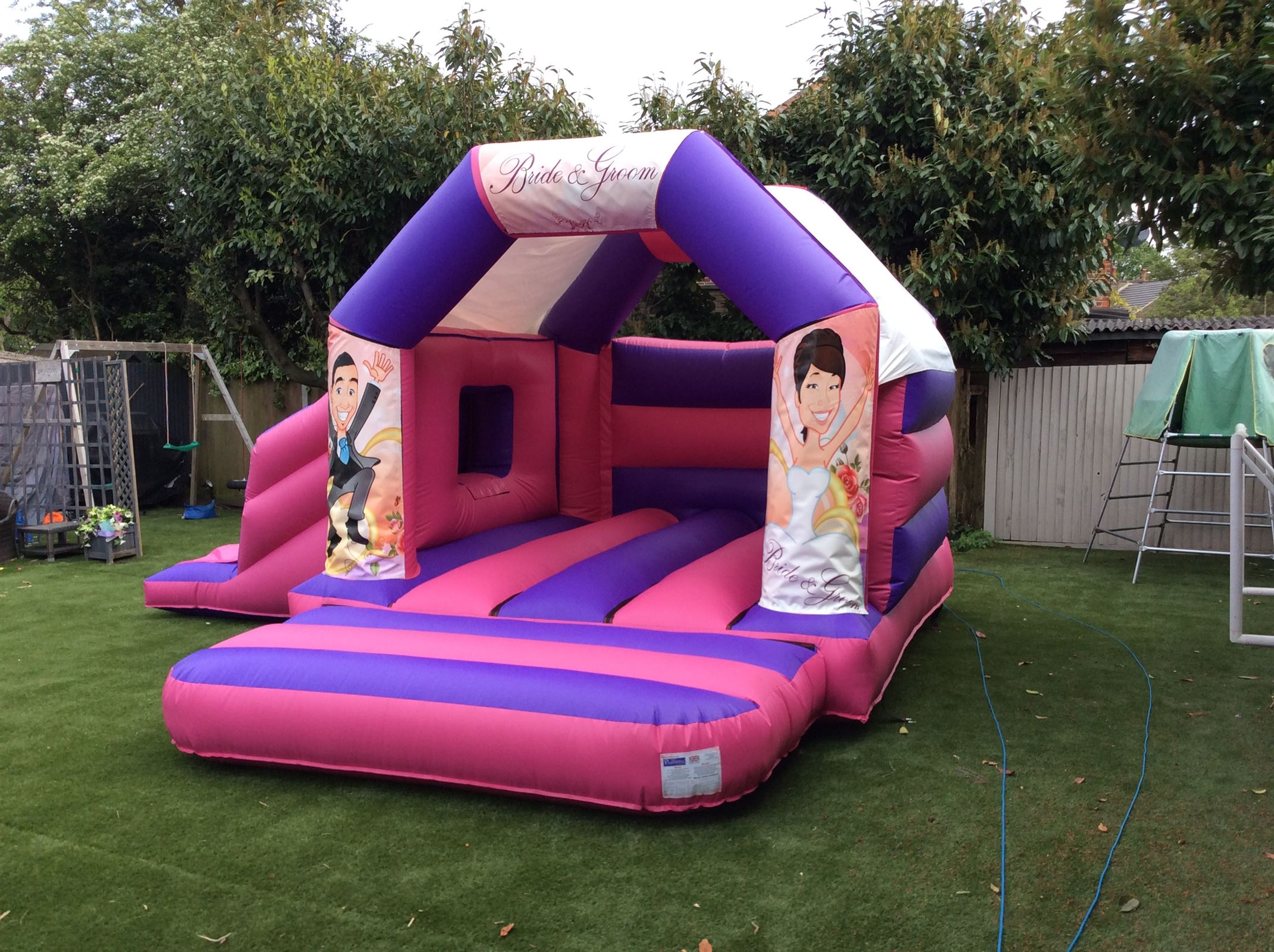 bouncy castle hire for wedding