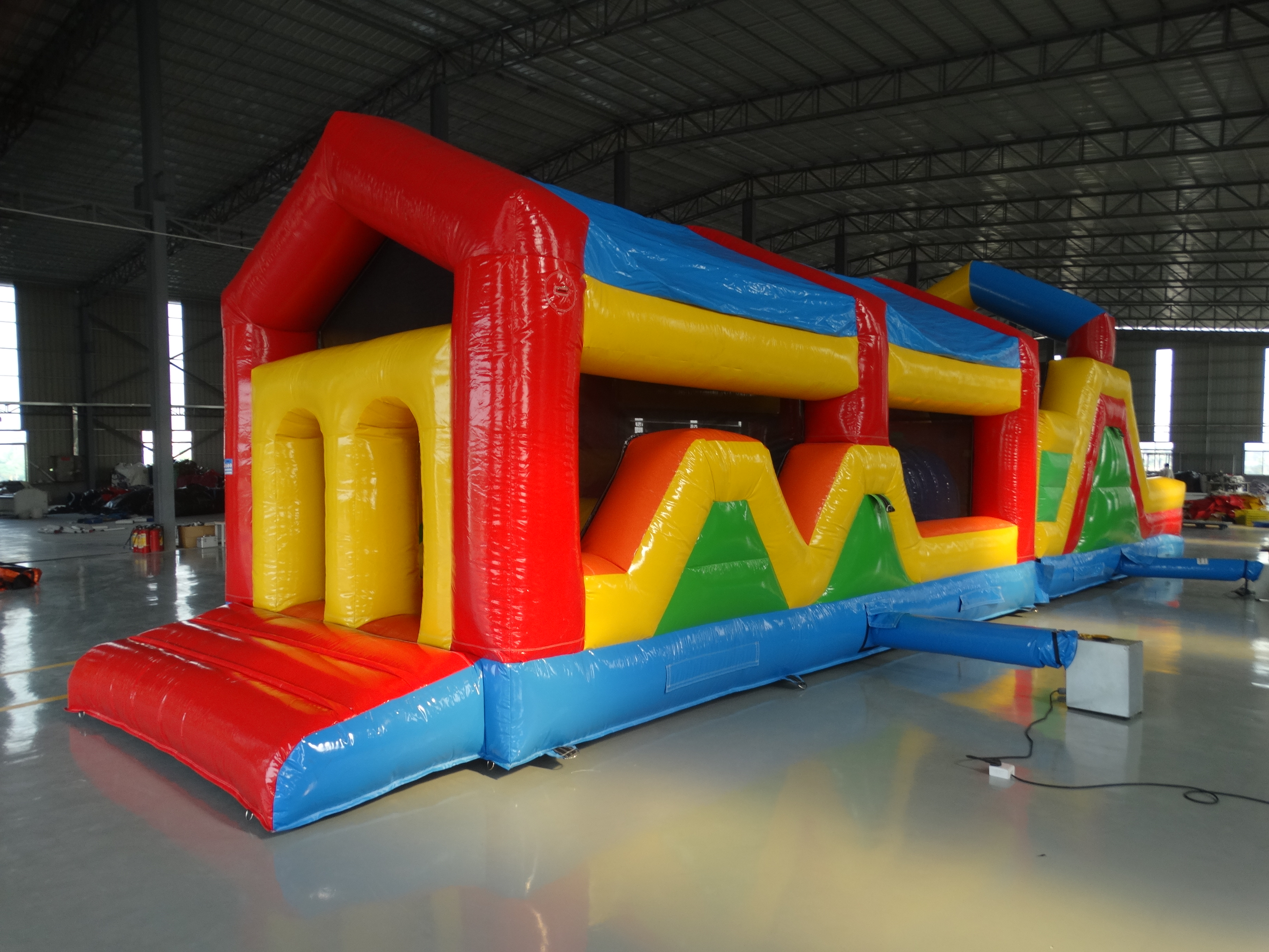 SBC171 - Multi Coloured Apex Obstacle Course - Hire in Wexford