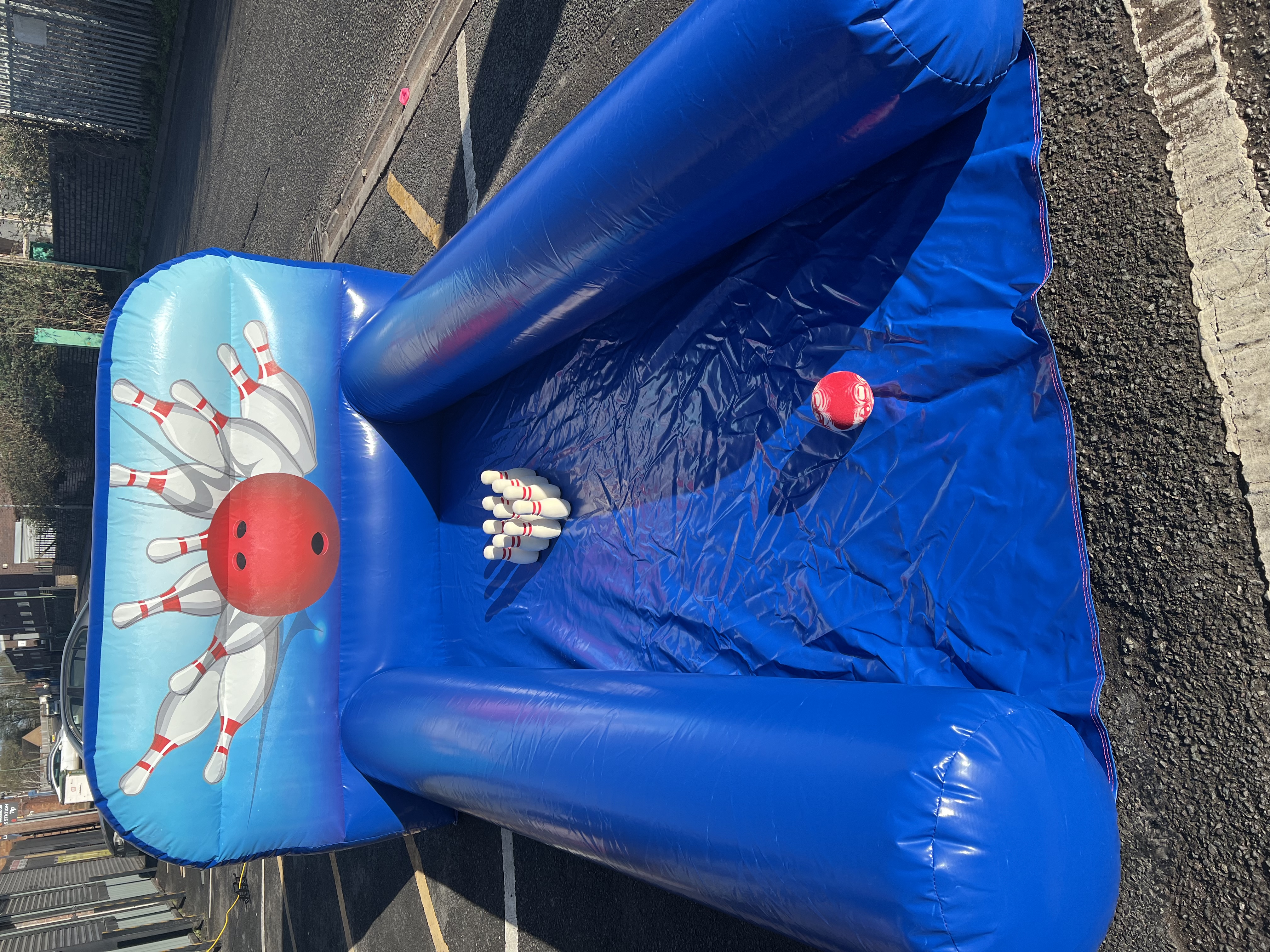 Skittle Alley (Blue) - Bouncy Castle Hire in Walsall, Wolverhampton ...