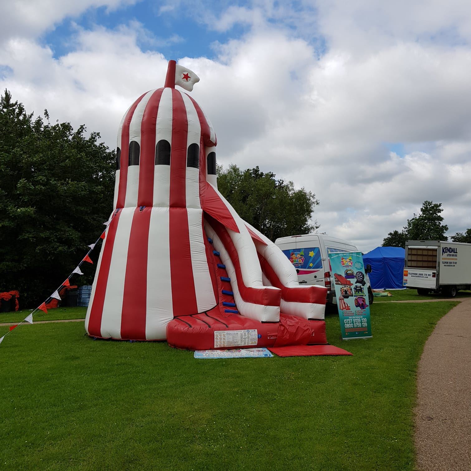 Inflatable Helter Skelter Best Bouncy Castle Hire, soft play hire