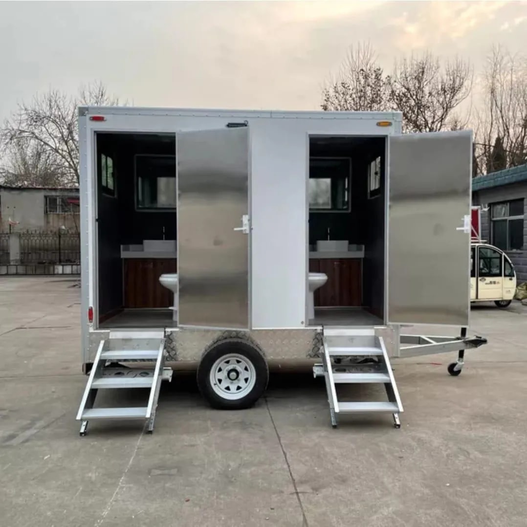 Portable Trailer Restrooms for rent