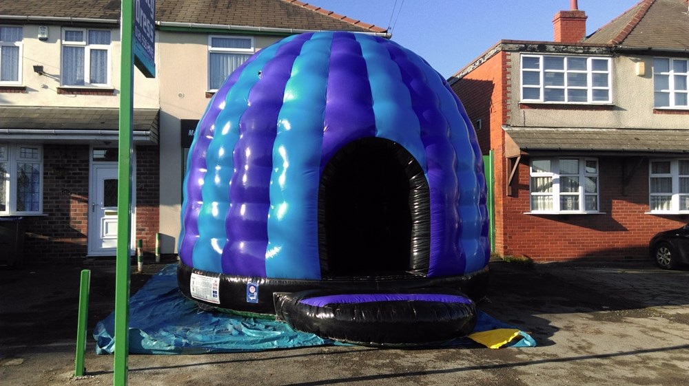 bouncy disco dome hire