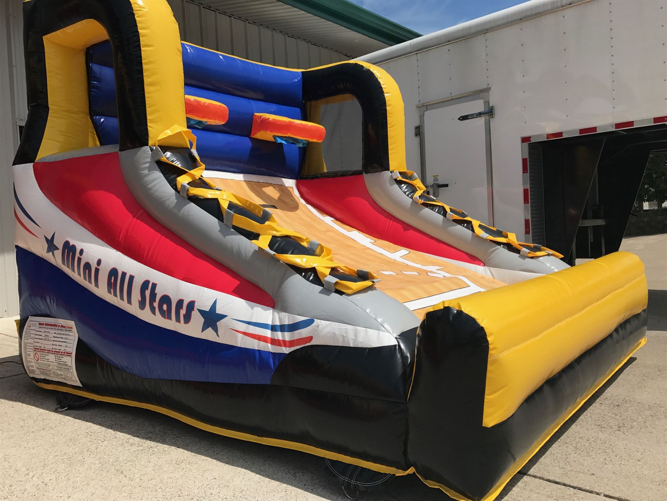 AllStar Shootout Basketball Game Inflatable Bounce Houses & Water