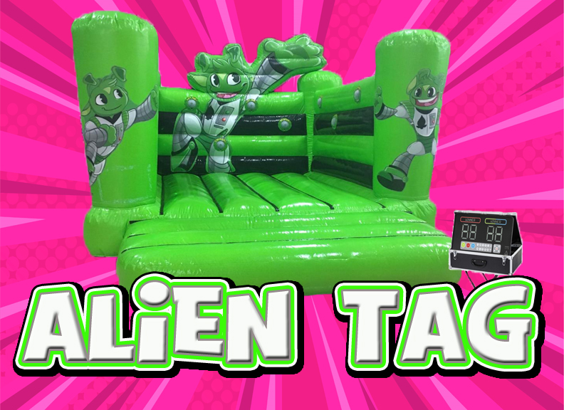 Alien Tag Interactive Game Rental Sacramento | LED Light Game | A&E
