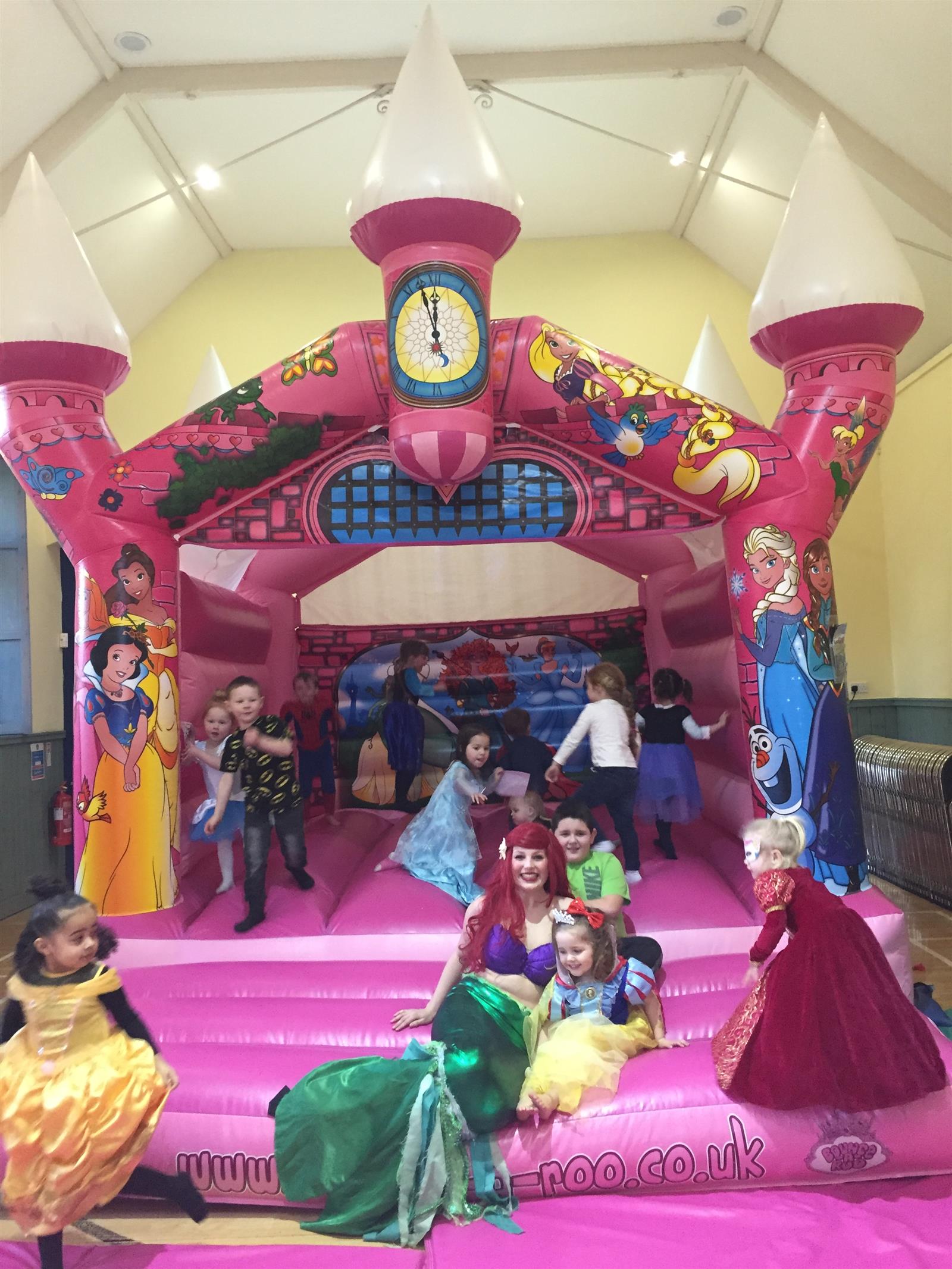 mermaid jumping castle hire