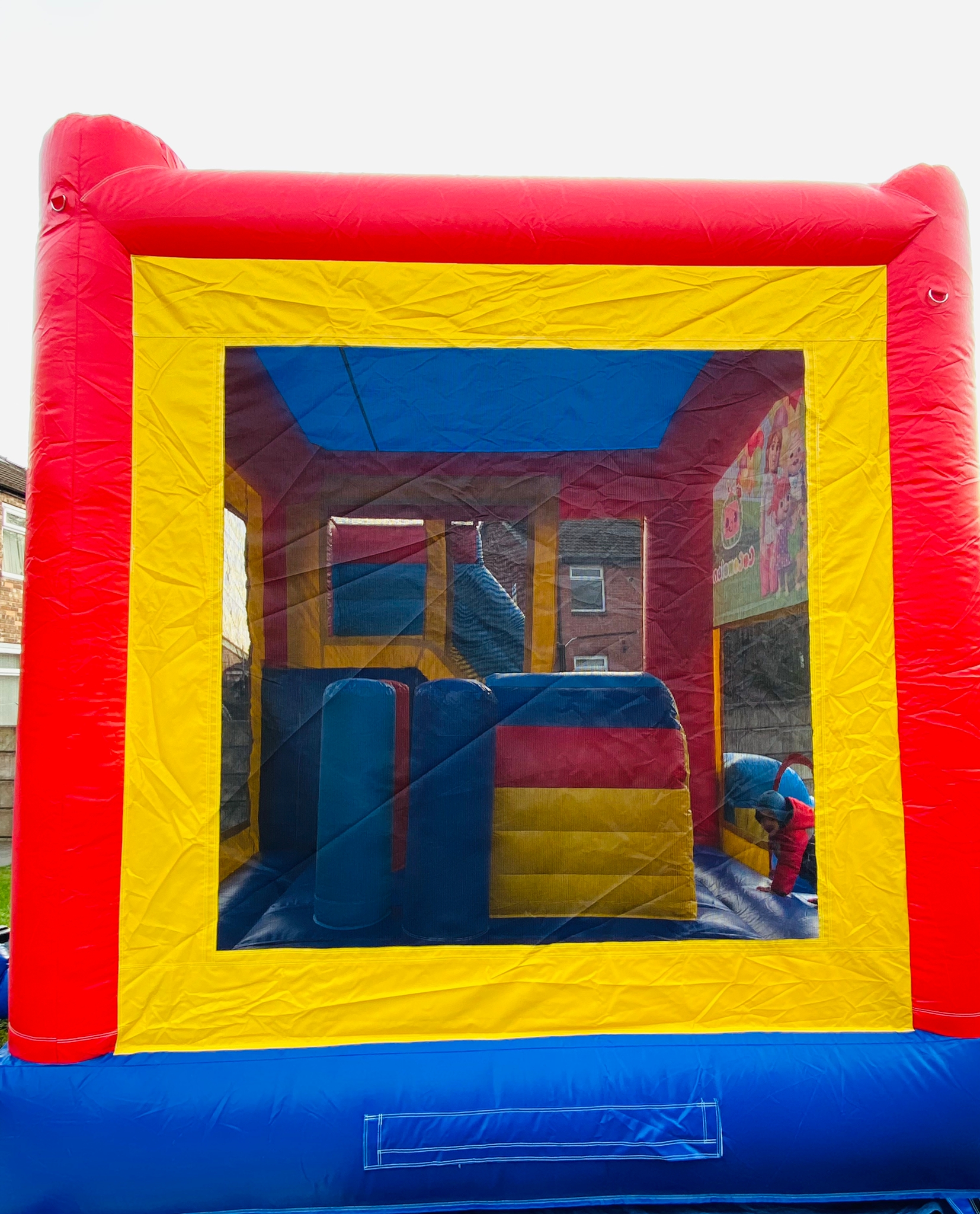 15ft X 17ft Coco Melon Bouncy Castle and slide Bouncy Castle
