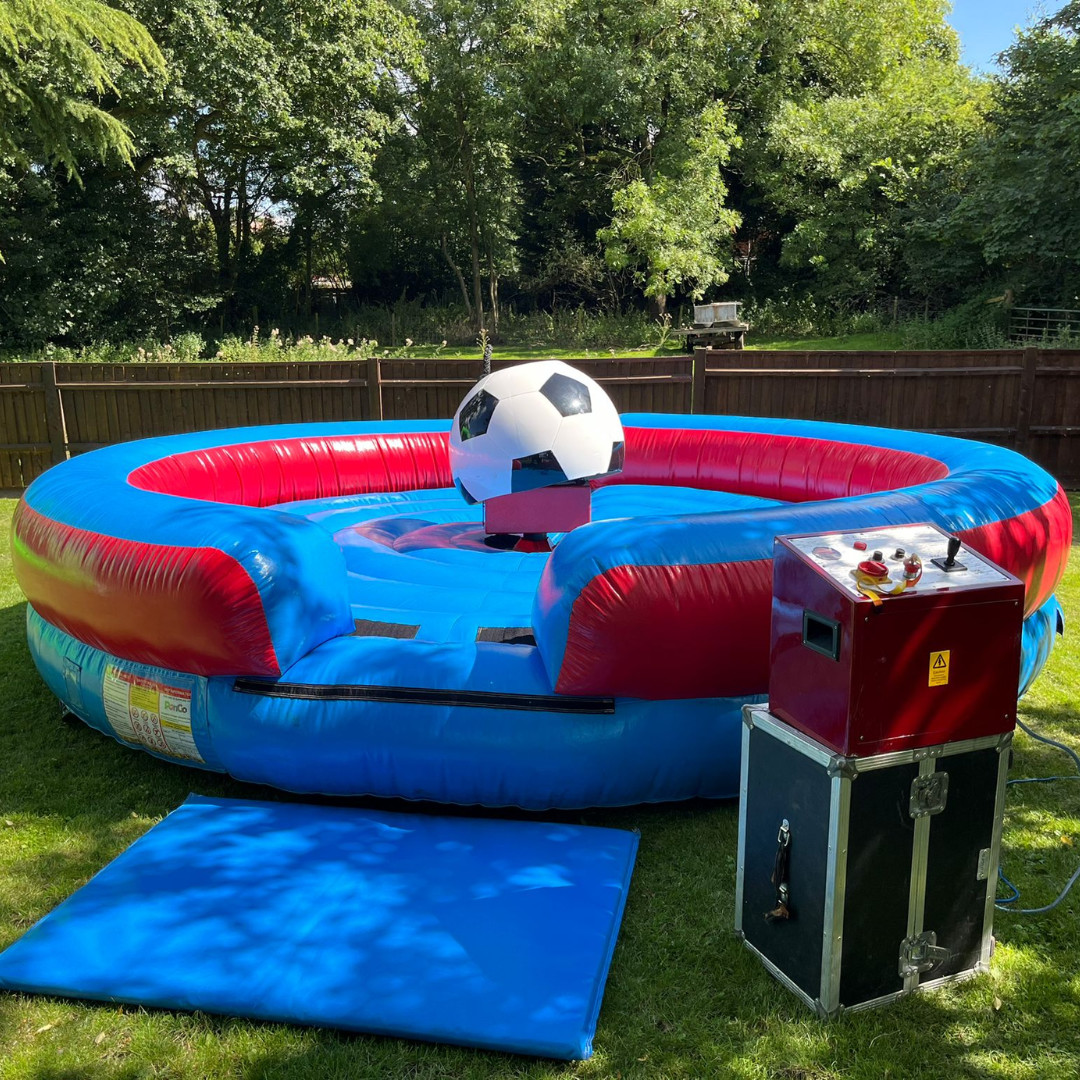 Football Rodeo Inflatable Hire London, Herts, Essex, Cambs, Nationwide