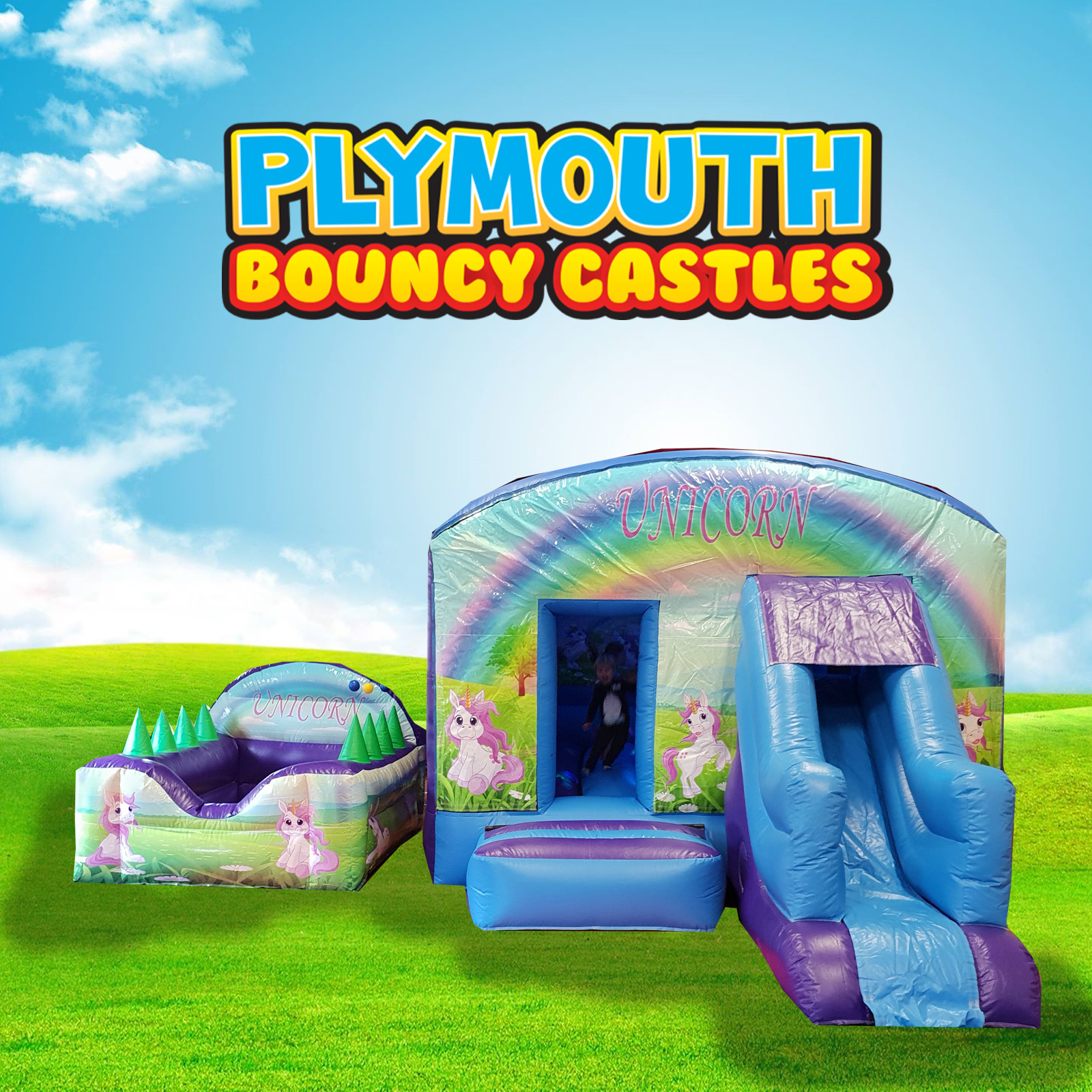 bouncy castle play park