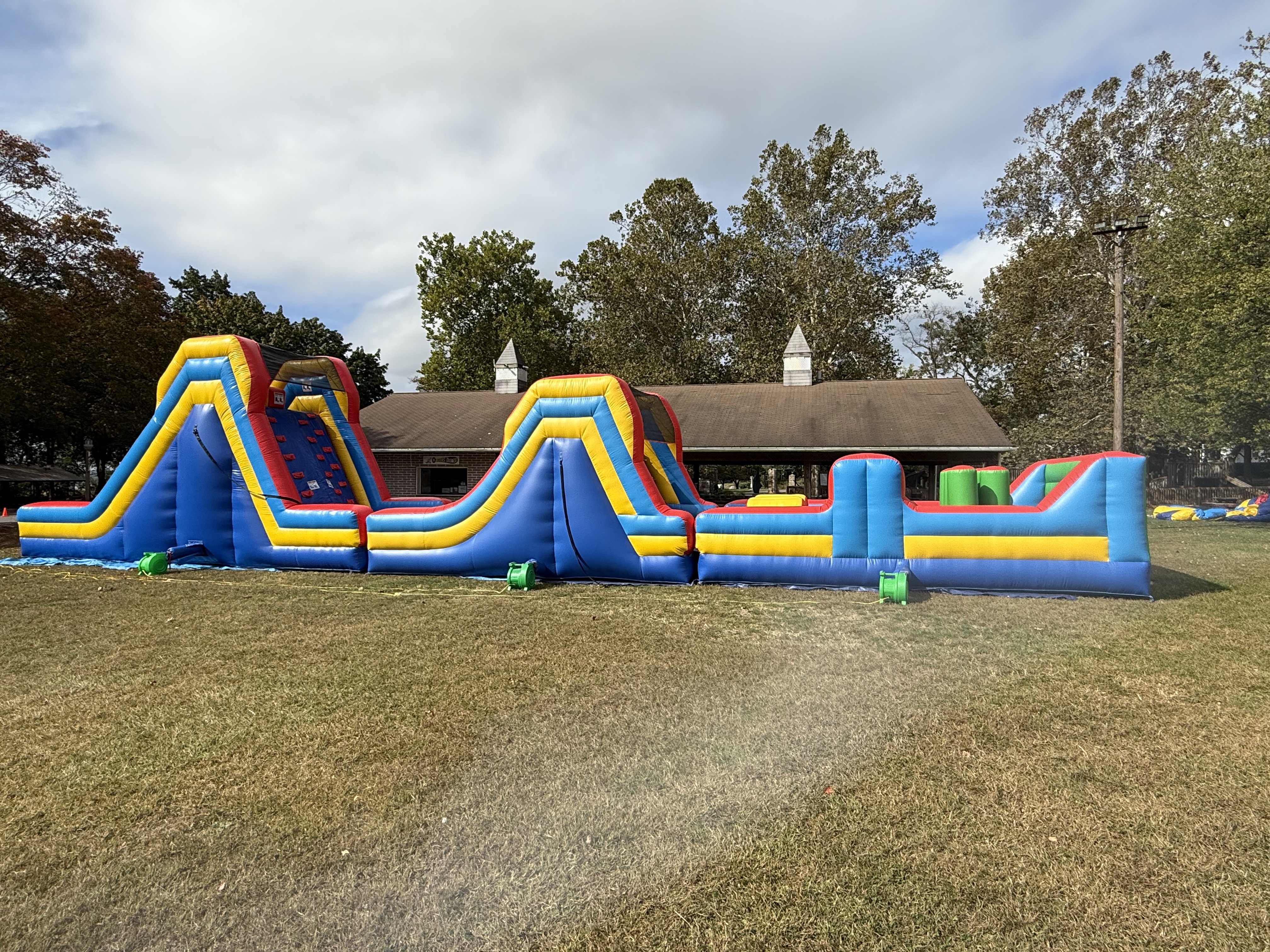 70' Obstacle Course - Hire in Pennsylvania | Jets Bounce Party Rentals