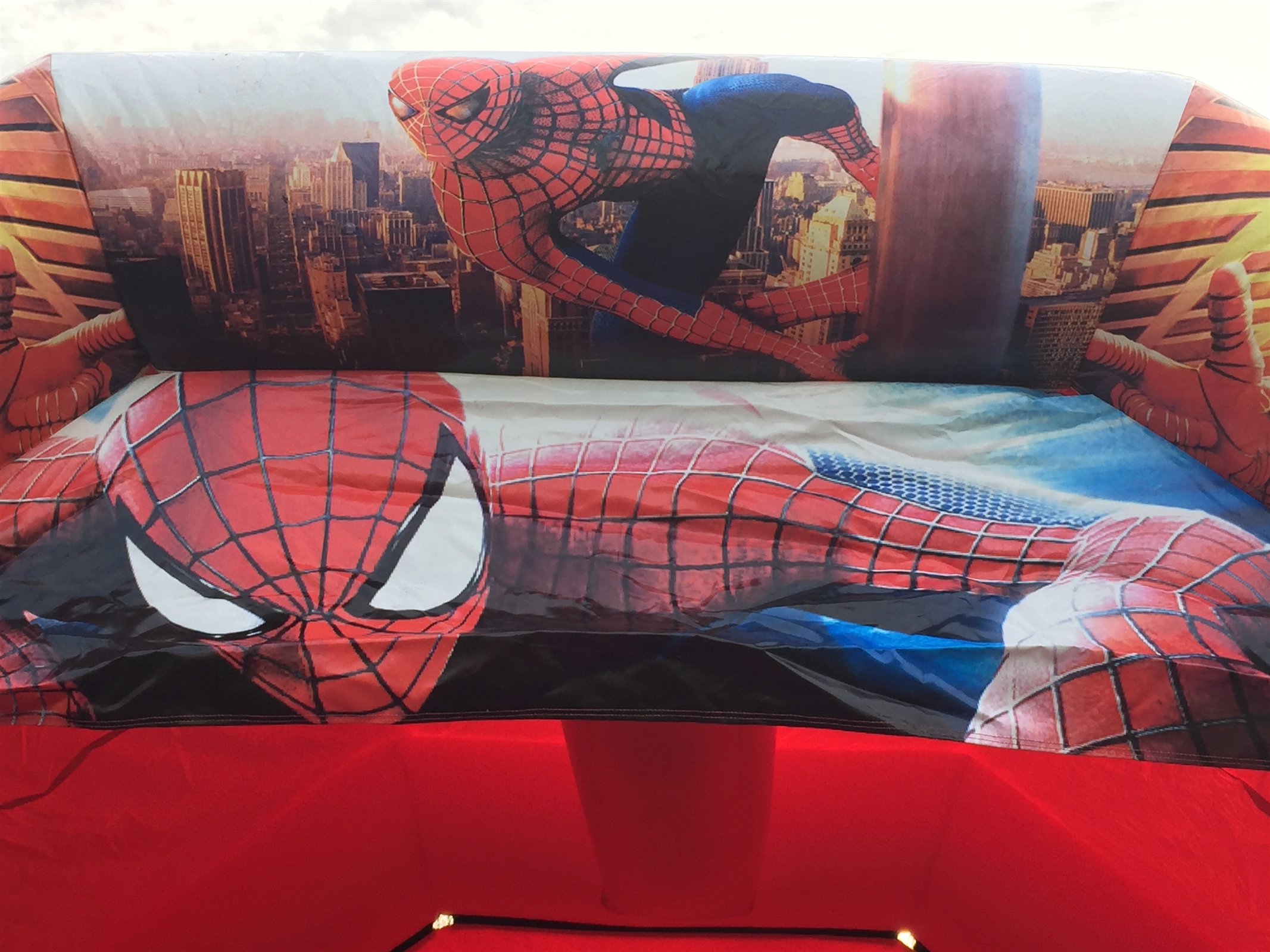 Spider-Man Bouncy Castle 12ft x 15ft - Bouncy Castle Hire in Liverpool,  Widnes , Wirral, St Helens & Merseyside