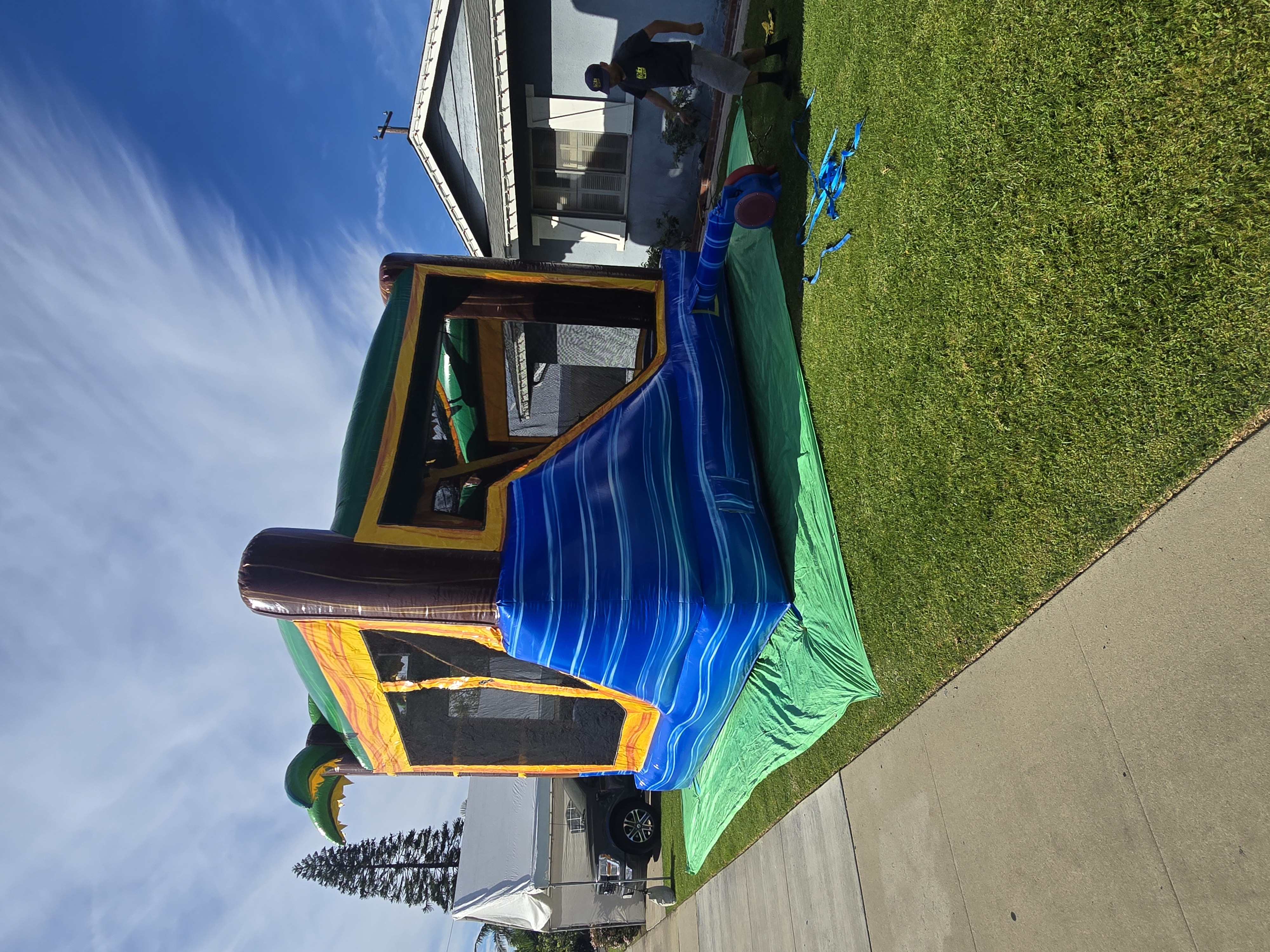 Module Jumpers Backyard Combo Module Tropical Breeze 035 - Bounce House Rentals in ...