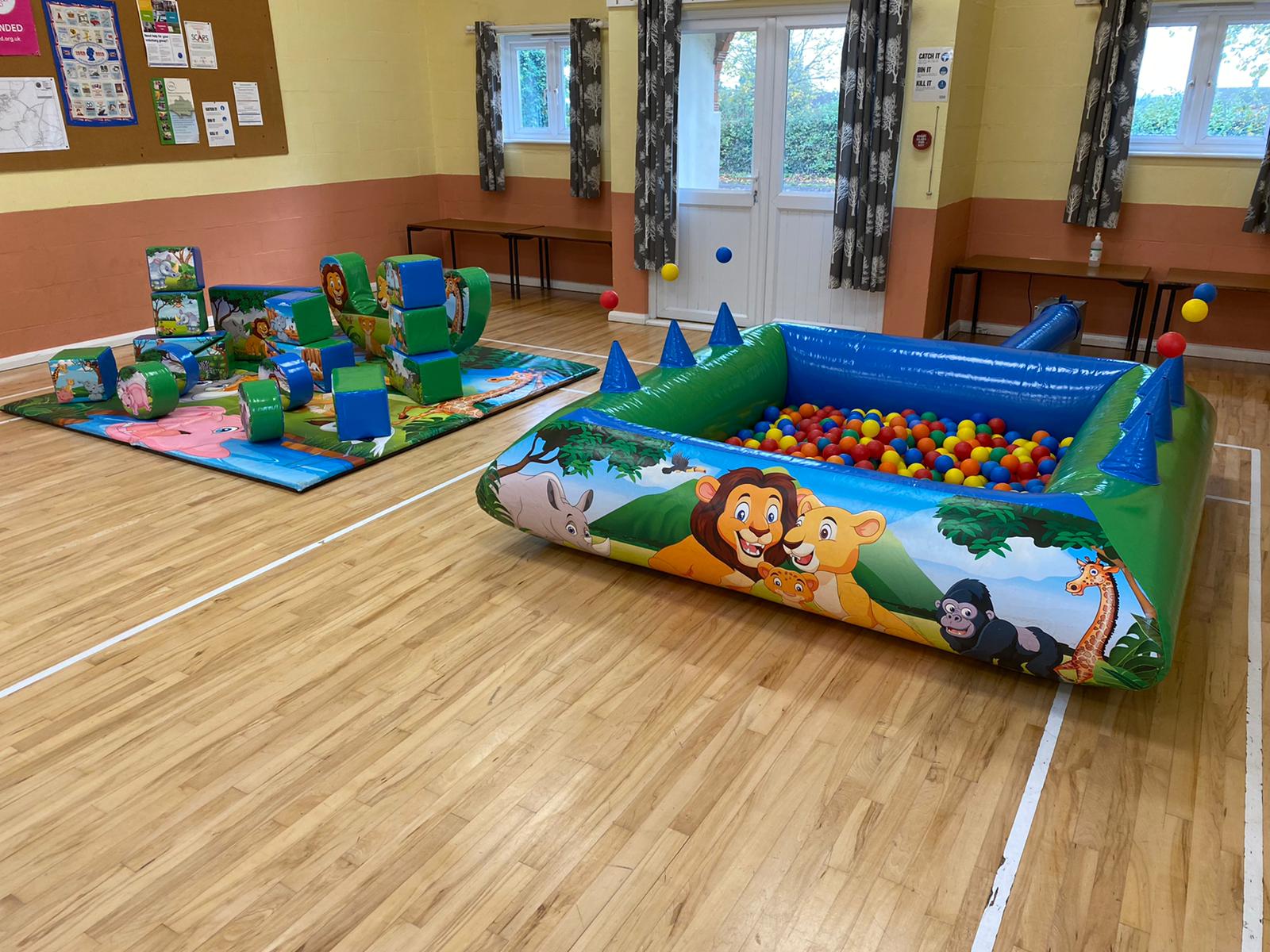 Jungle Soft Play with Ball Pool - Bouncy Castle Hire in Somerset