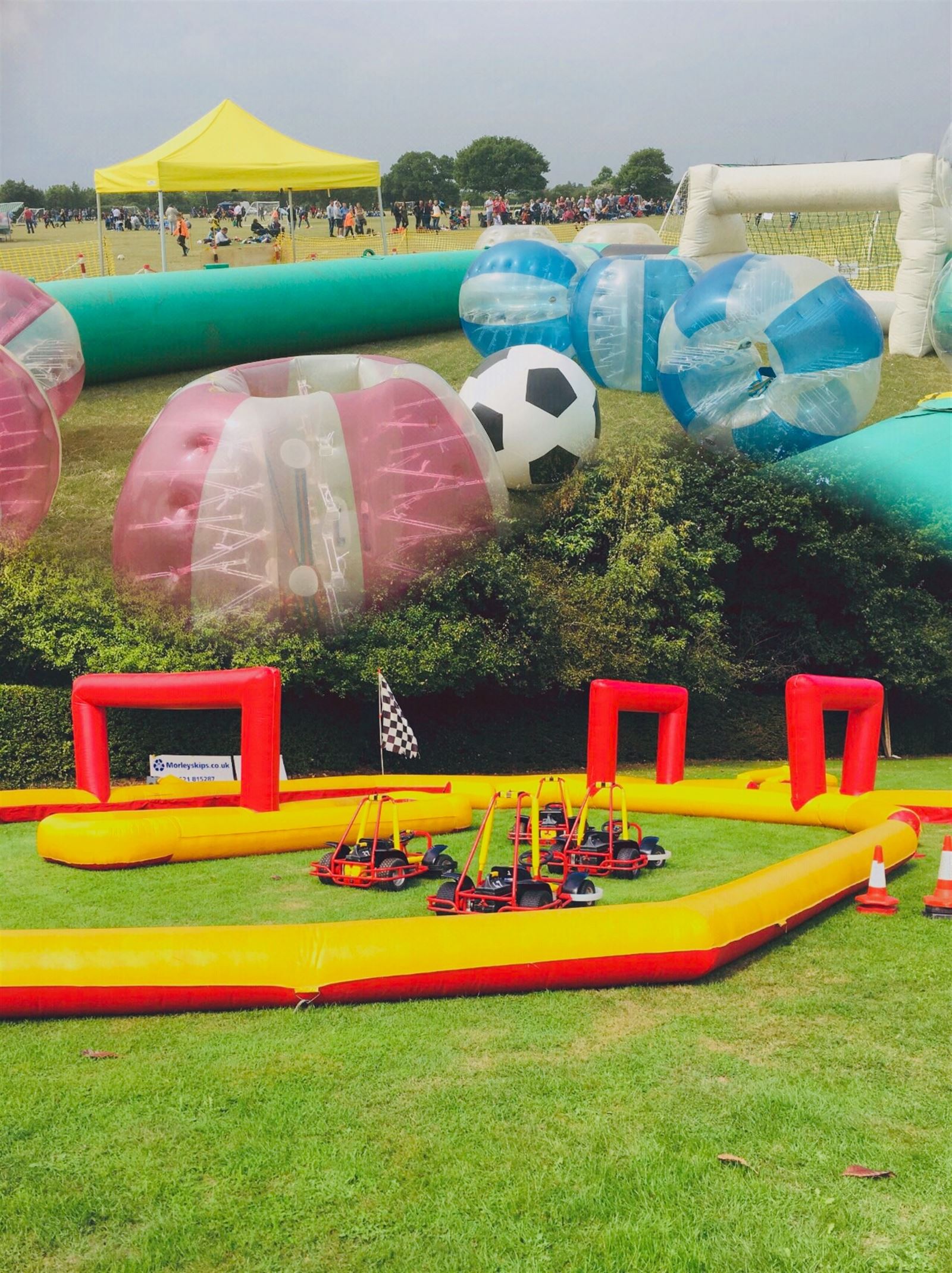 Bubble Football Go Kart Birthday Parties in Essex