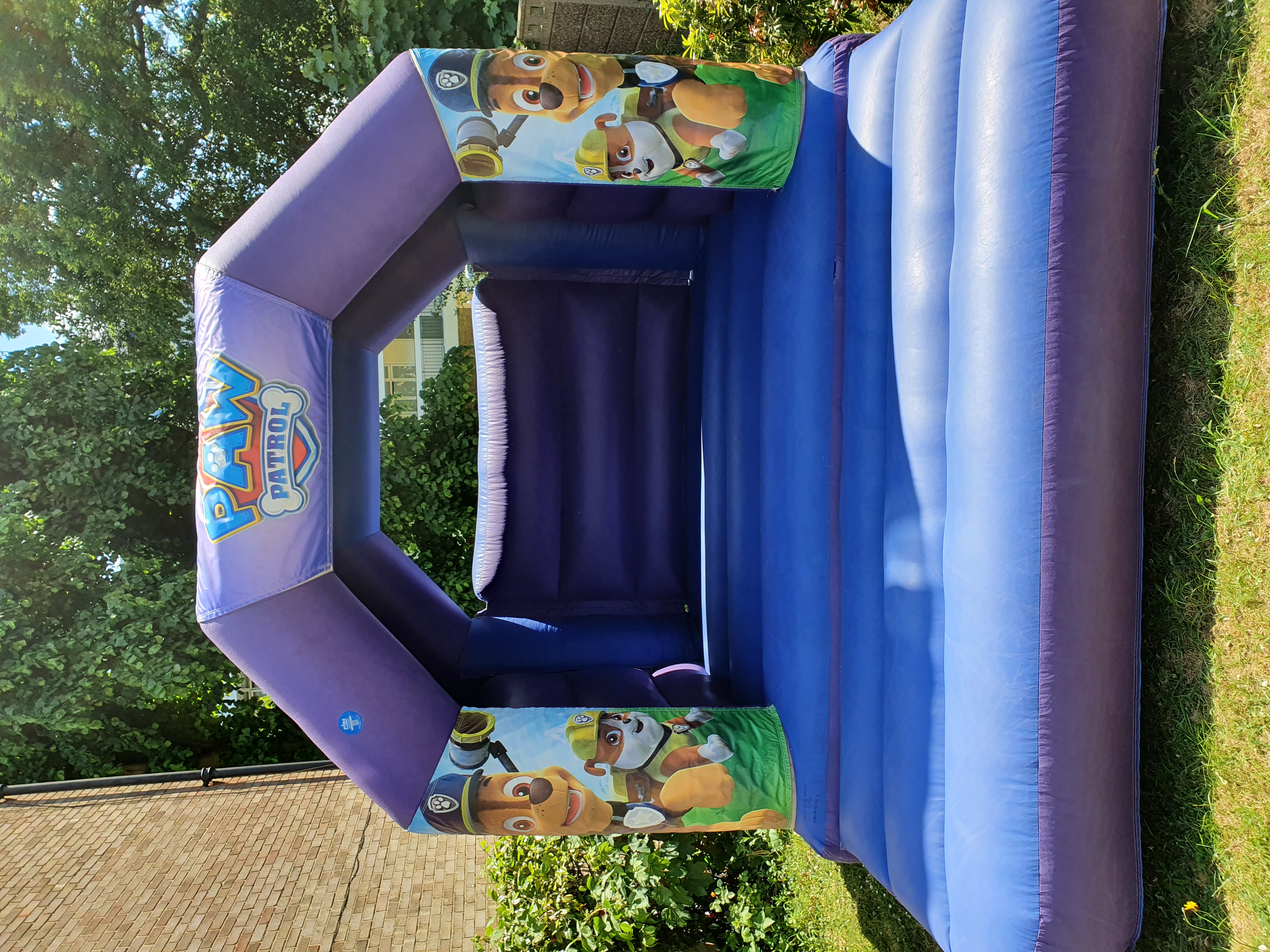 paw patrol bouncy castle