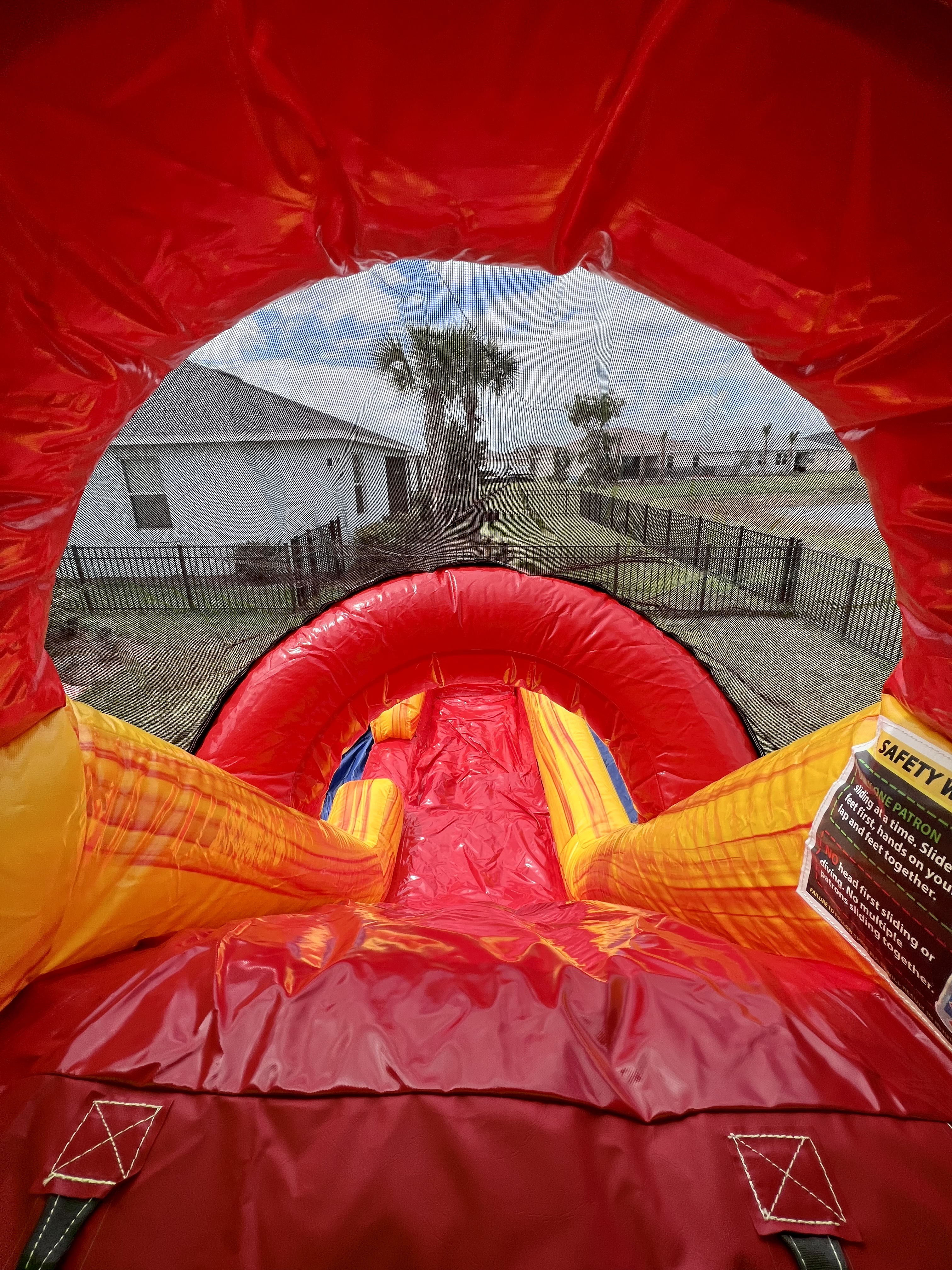 Dinosaur Volcano Combo Bounce House with Slide Wet/Dry Bounce House
