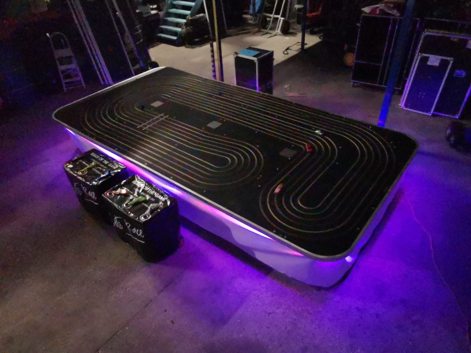 Giant 8 Lane Scalextric Hire Indoor - Leisure Hire