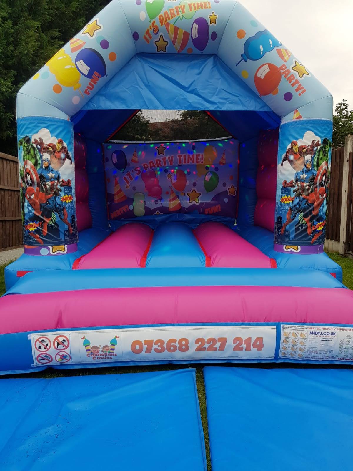 disco bouncy castles