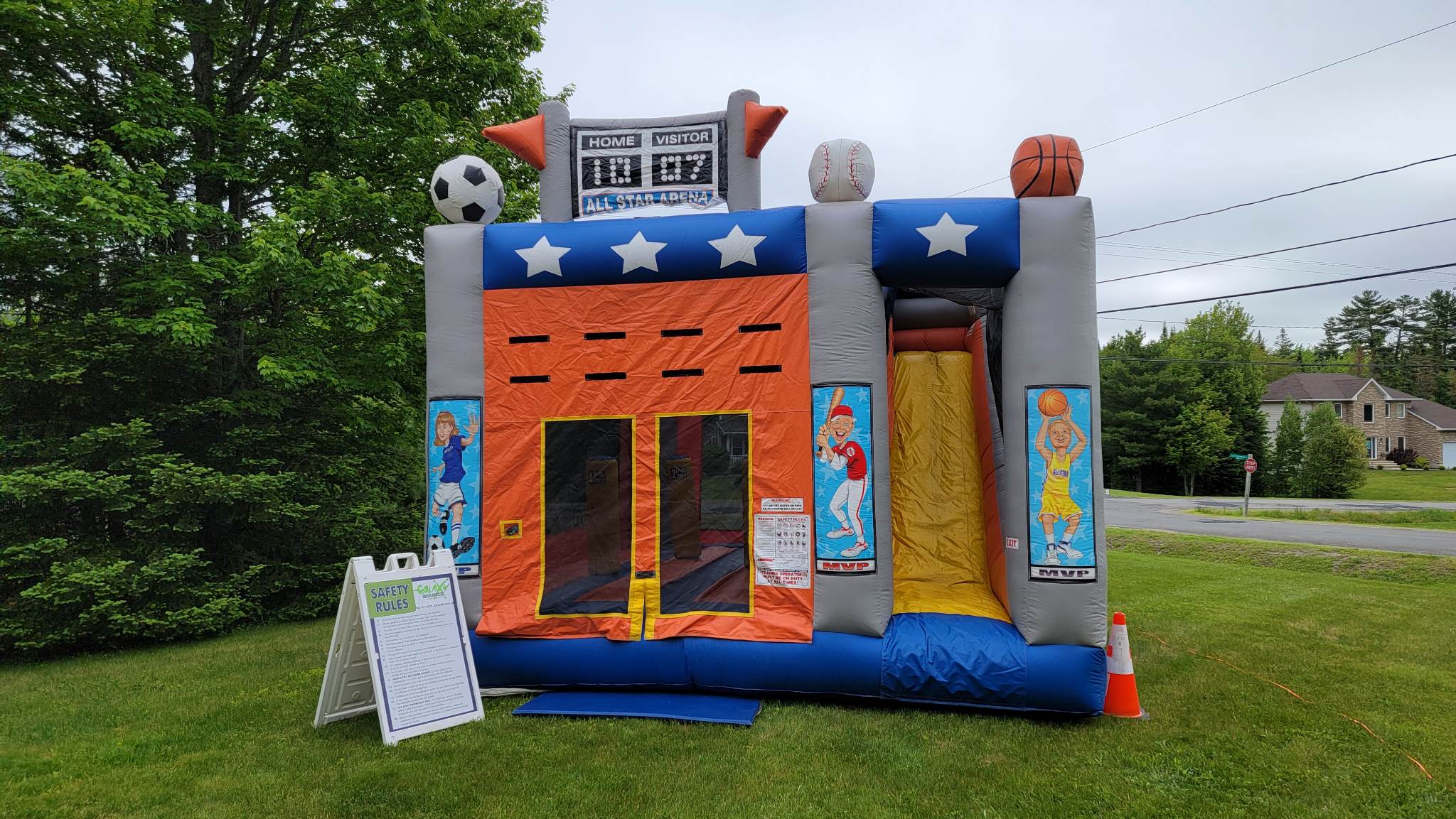 Combo Bounce Houses Party and Bounce House Rentals in Fredericton New