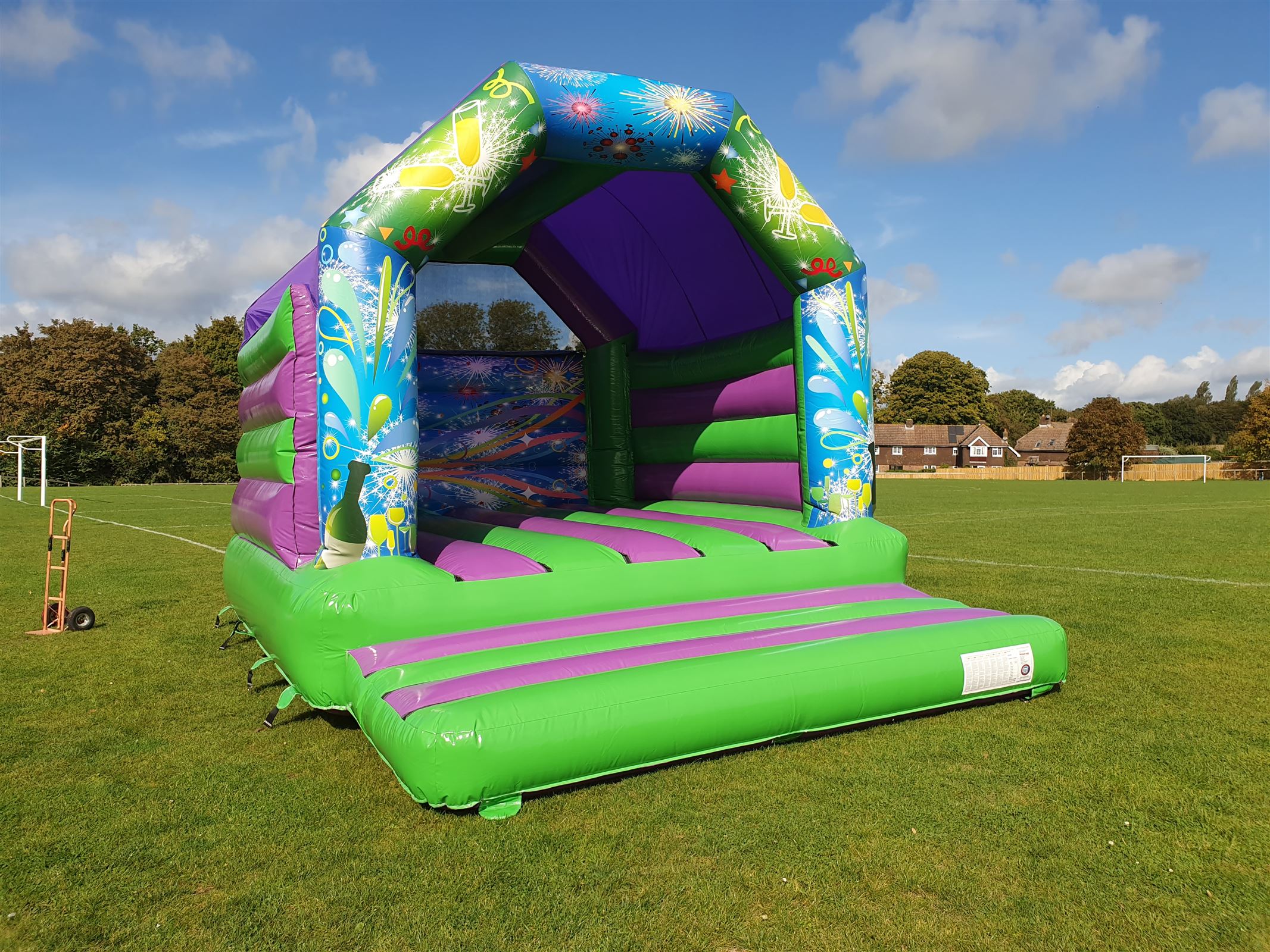 bouncy castle size