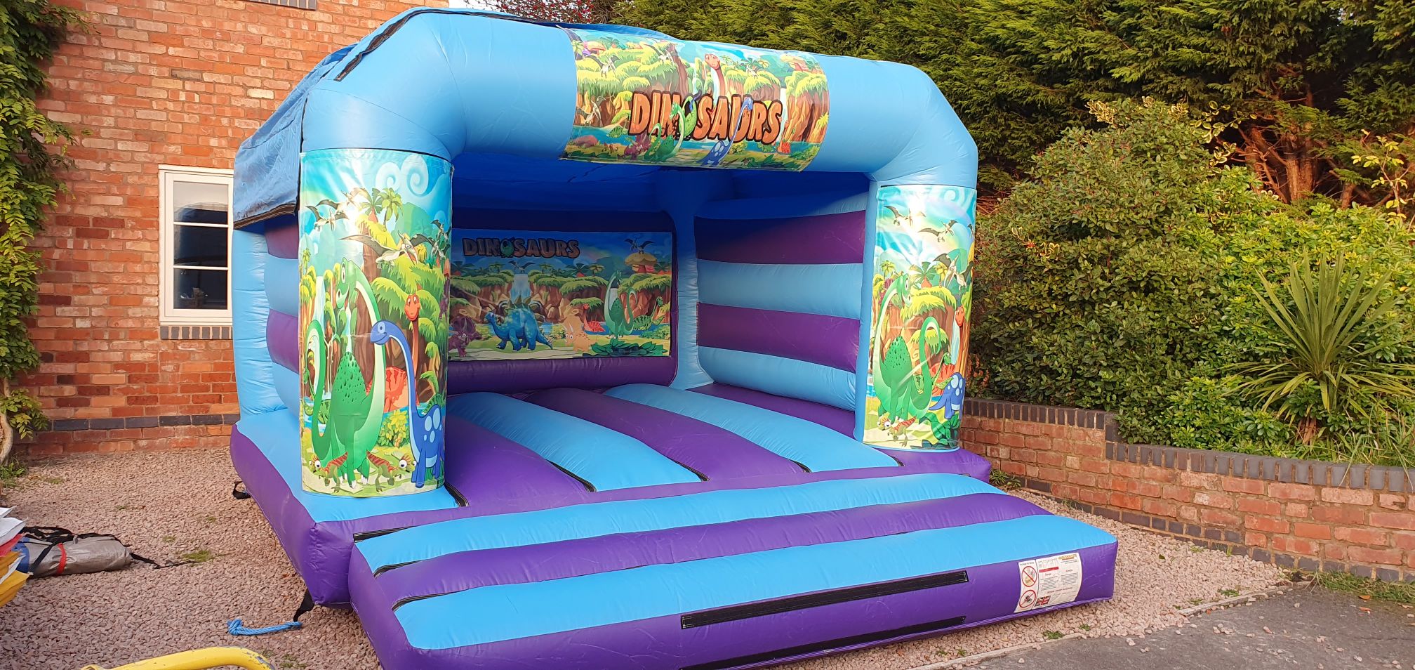 jurassic world bouncy castle