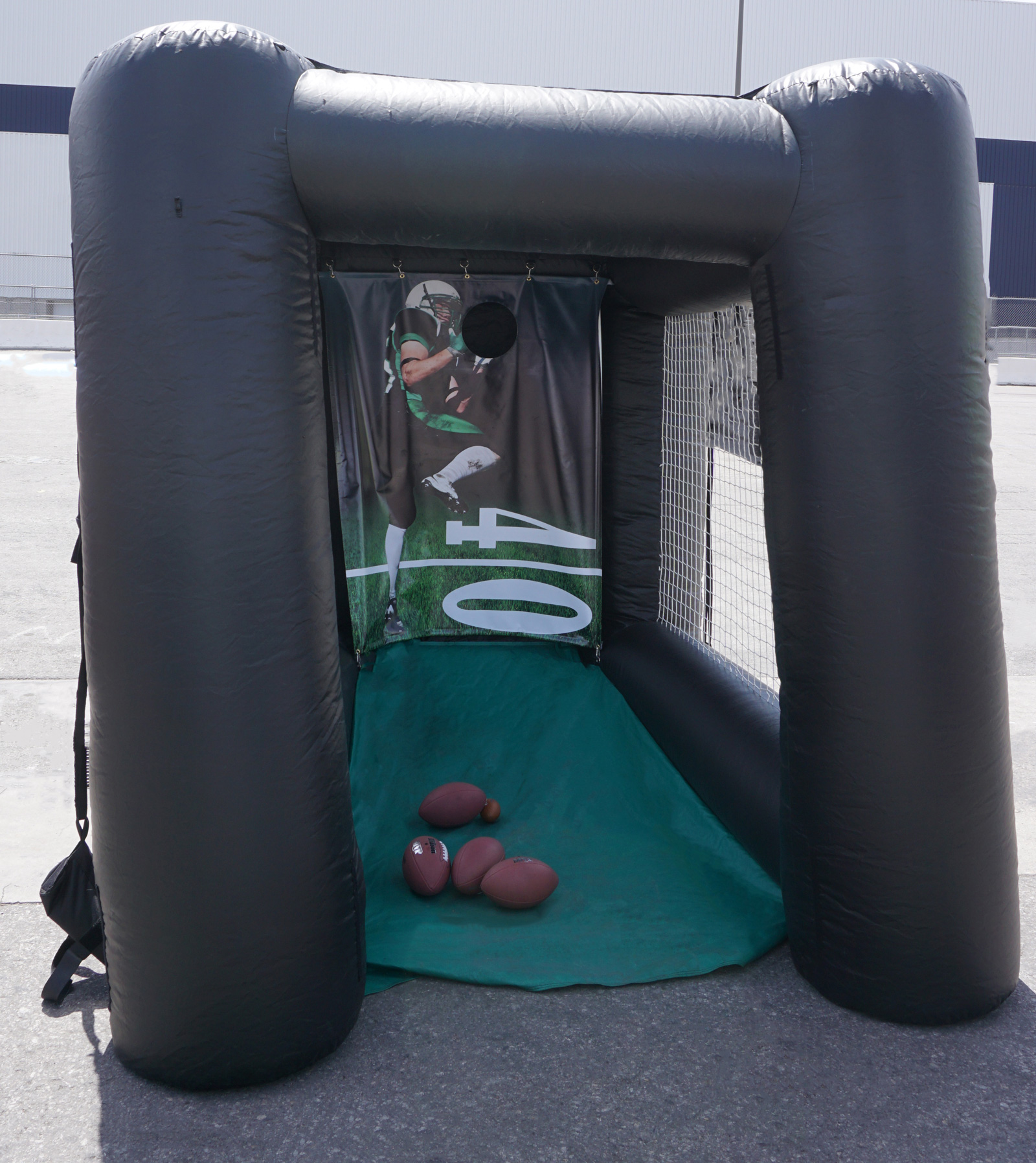 Inflatable Football - Hire in Calgary | Bounce it! Party Rentals