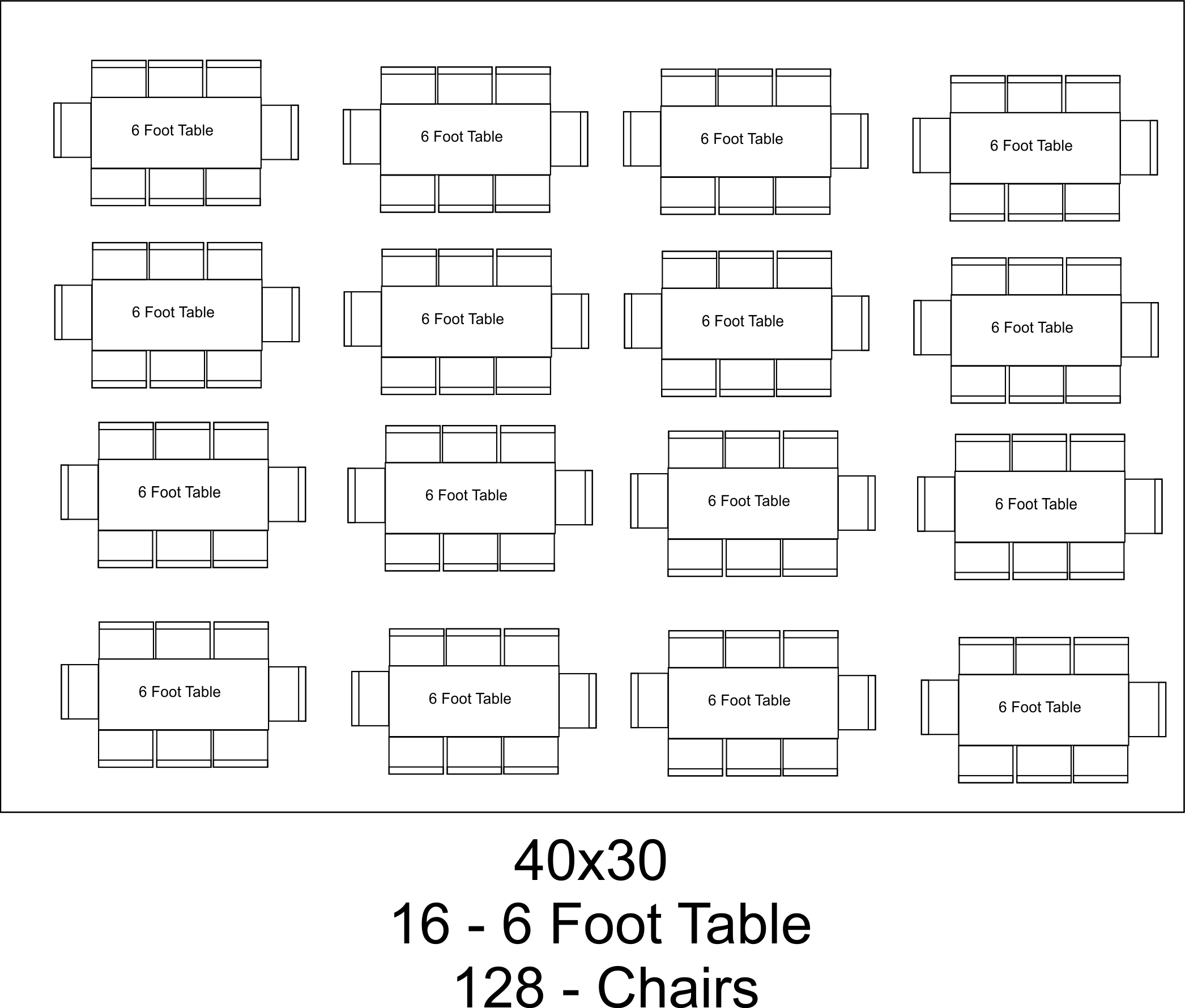 Seating Charts - Best Party and Event Rentals service in Dayton, Crosby